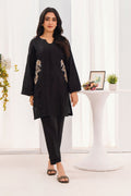 Nishat - Black Premium Fabric Pakistani Summer Dresses - Sahiba-clothing - 1
