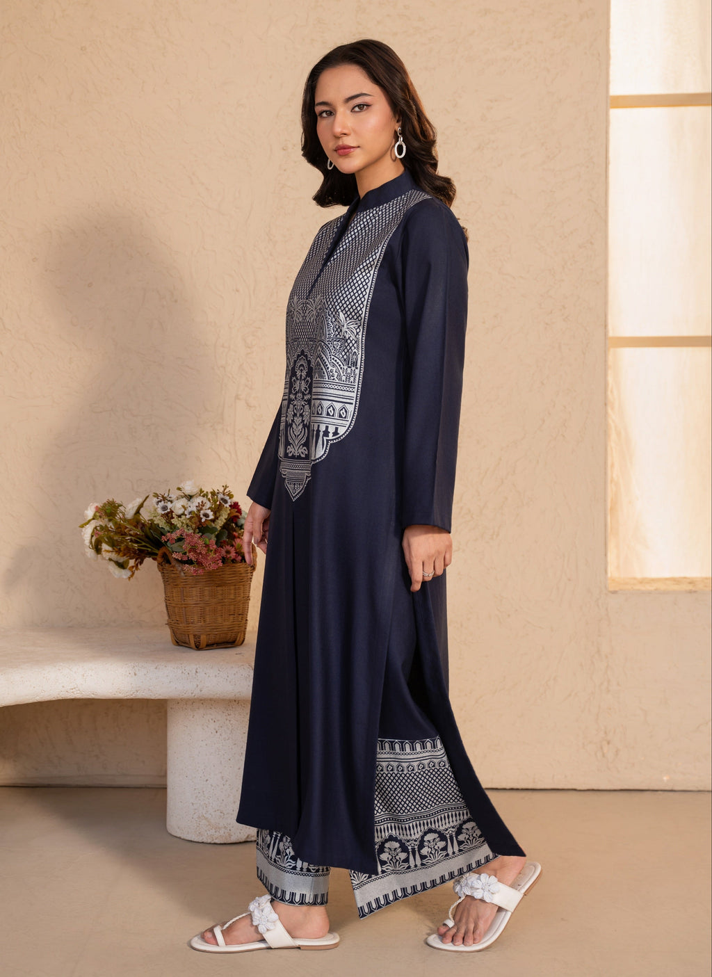 Evara Premium Fabric Pakistani Winter Dresses - Sahiba-clothing - 2