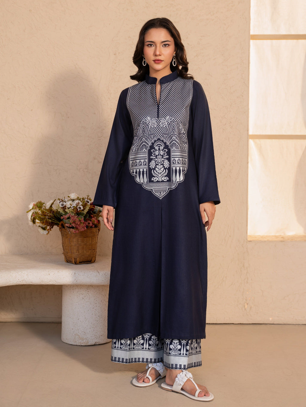 Evara Premium Fabric Pakistani Winter Dresses - Sahiba-clothing - 1