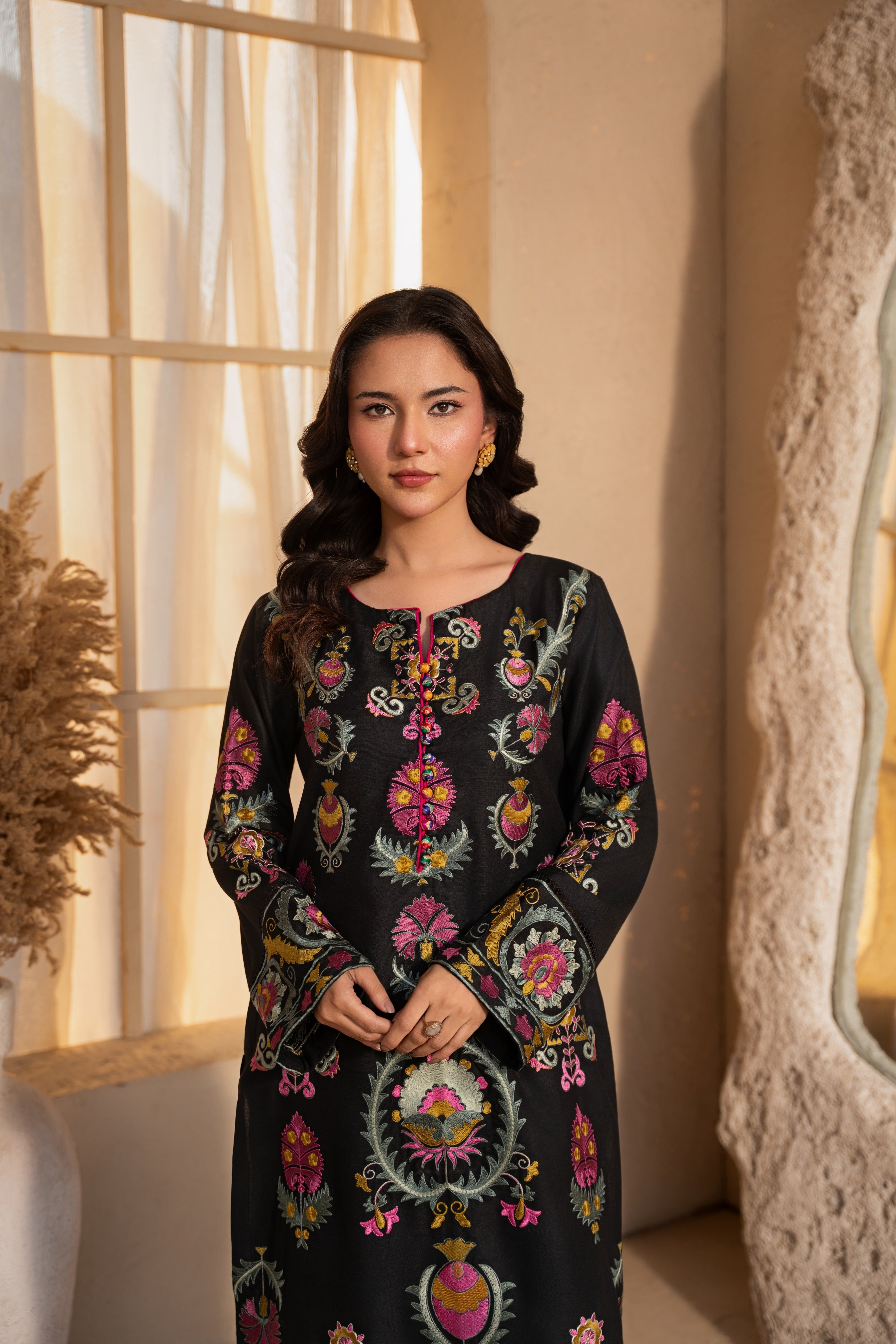 Zaynep Premium Fabric Pakistani Winter Dresses - Sahiba-clothing - 4