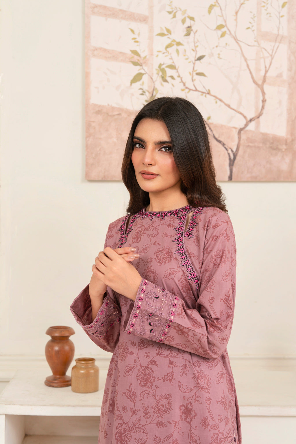 Minsa Premium Fabric Pakistani Summer Dresses - Sahiba-clothing - 2