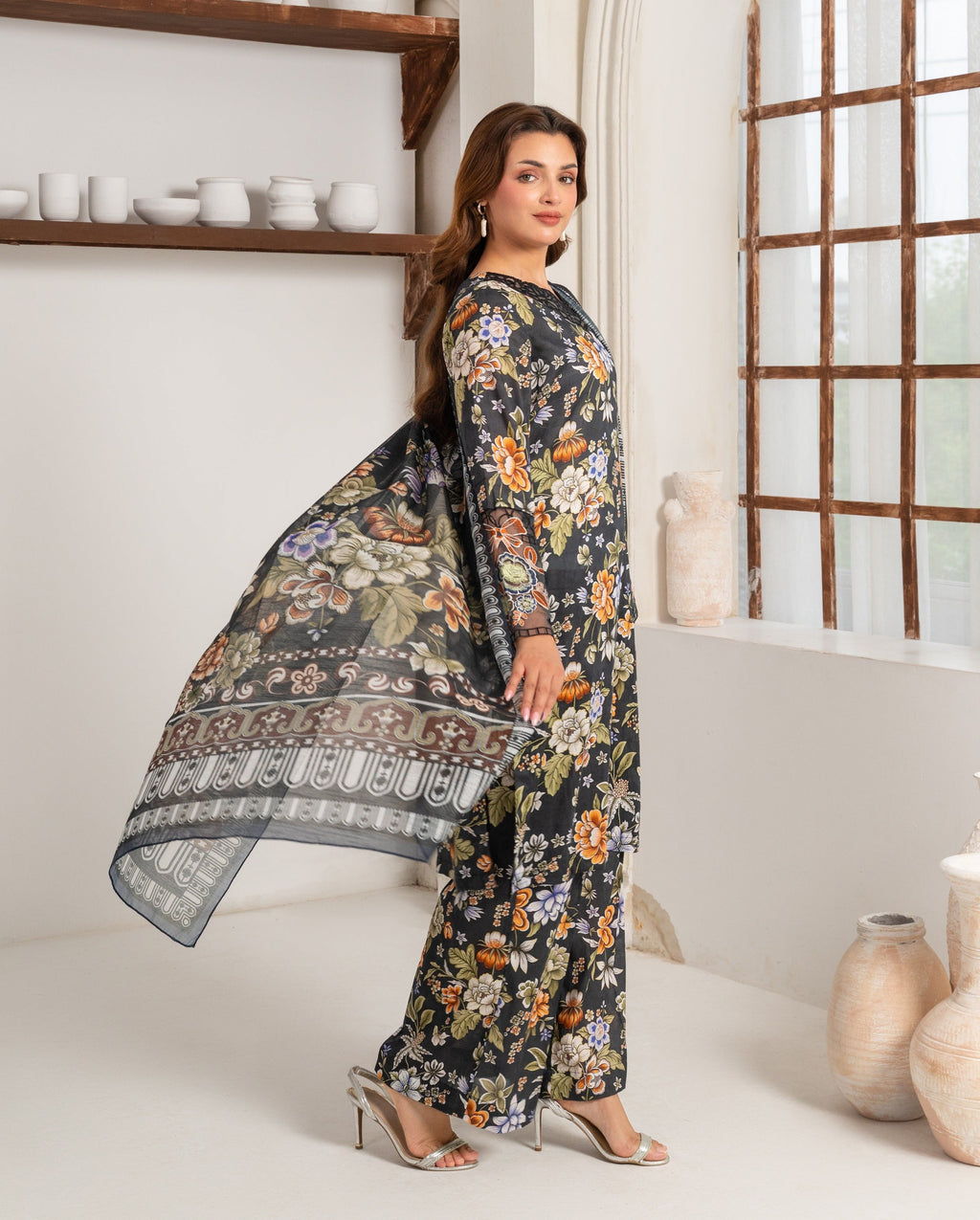 Nysa Premium Fabric Pakistani Summer Dresses - Sahiba-clothing - 3