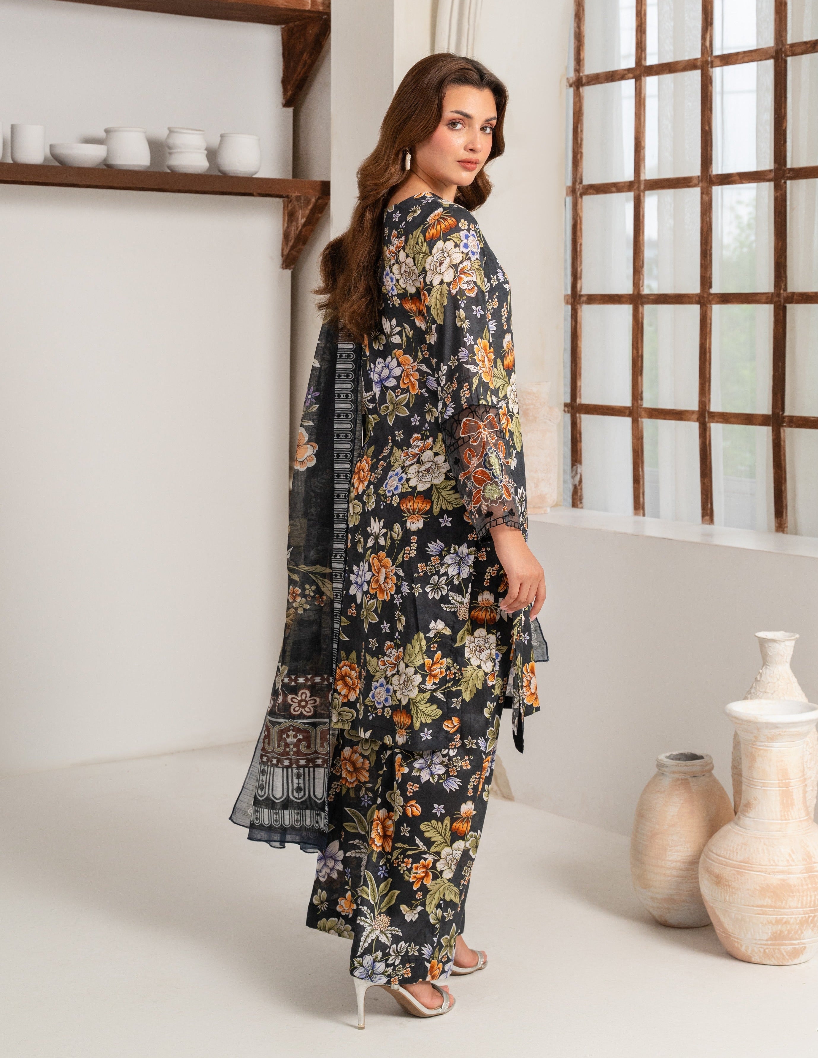 Nysa Premium Fabric Pakistani Summer Dresses - Sahiba-clothing - 5