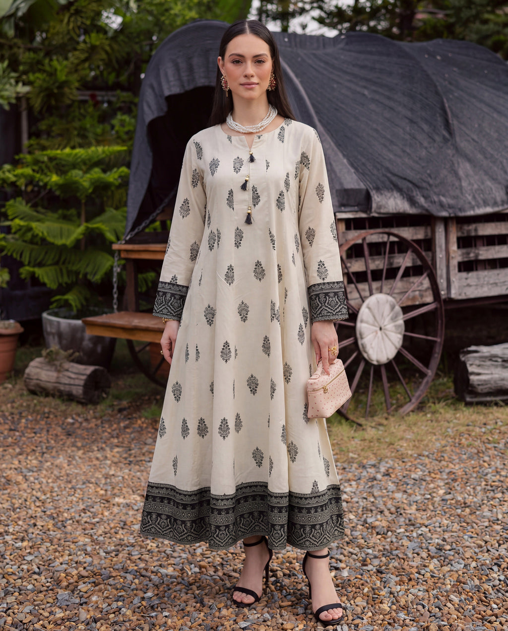 Daniela Premium Fabric Pakistani Winter Dresses - Sahiba-clothing - 3