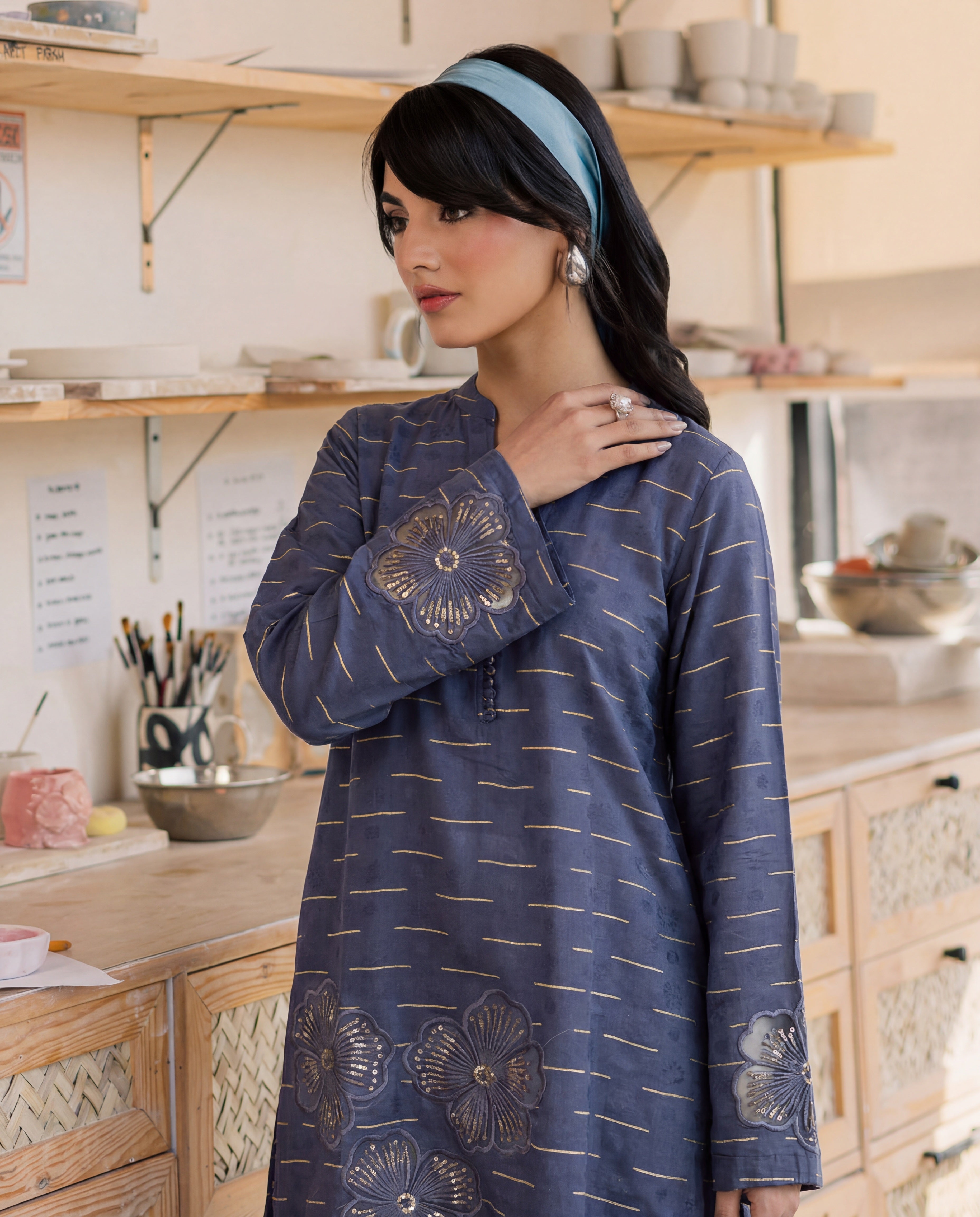 Aria Premium Fabric Pakistani Summer Dresses - Sahiba-clothing - 5