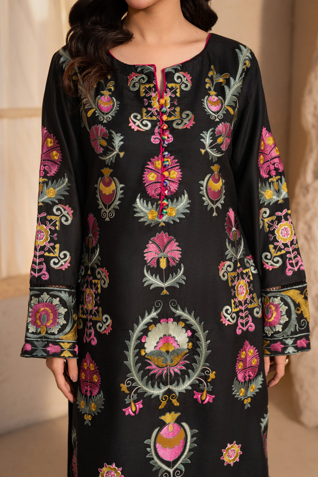 Zaynep Premium Fabric Pakistani Winter Dresses - Sahiba-clothing - 7