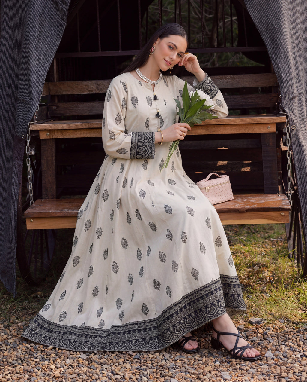 Daniela Premium Fabric Pakistani Winter Dresses - Sahiba-clothing - 7