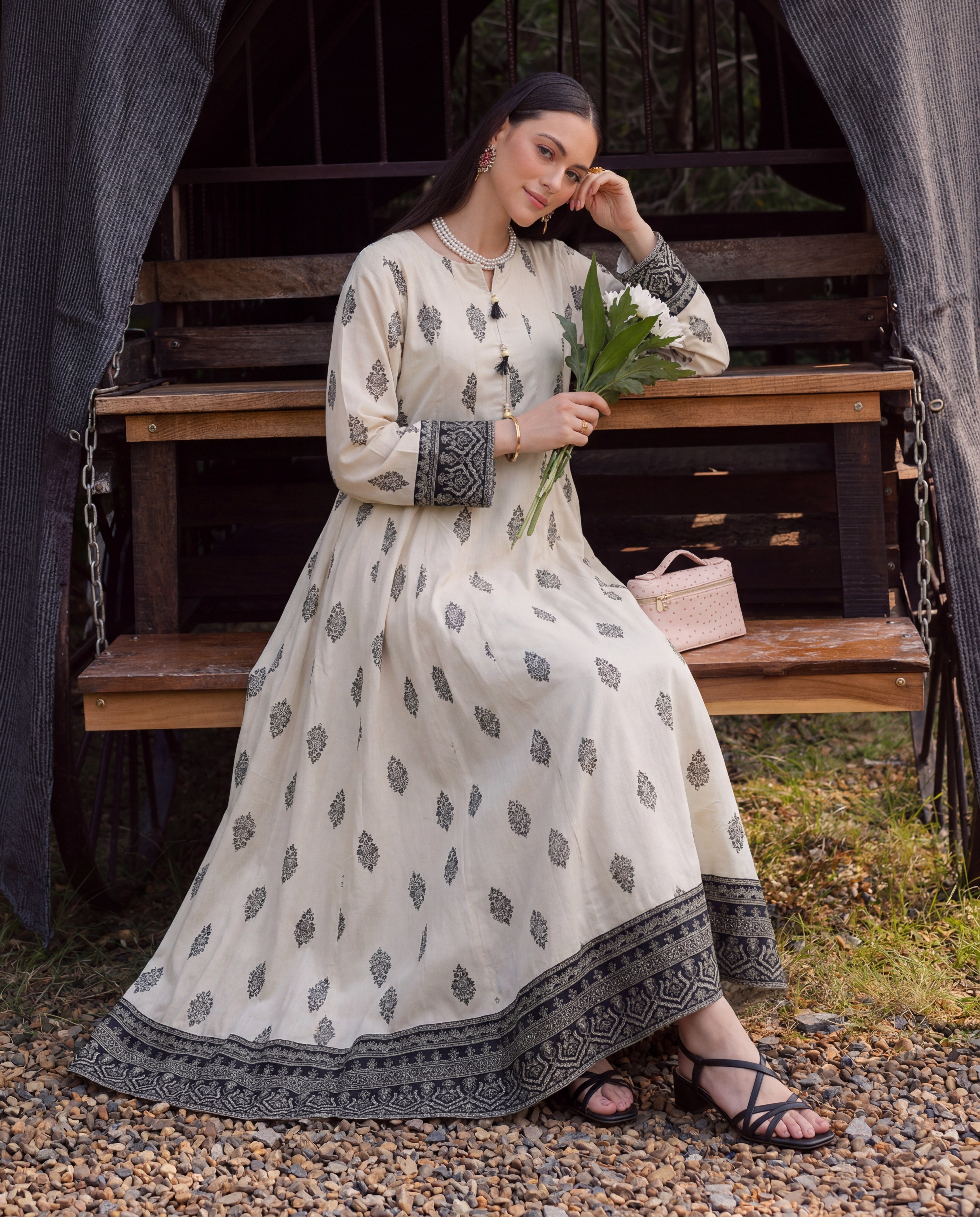 Daniela Premium Fabric Pakistani Winter Dresses - Sahiba-clothing - 7