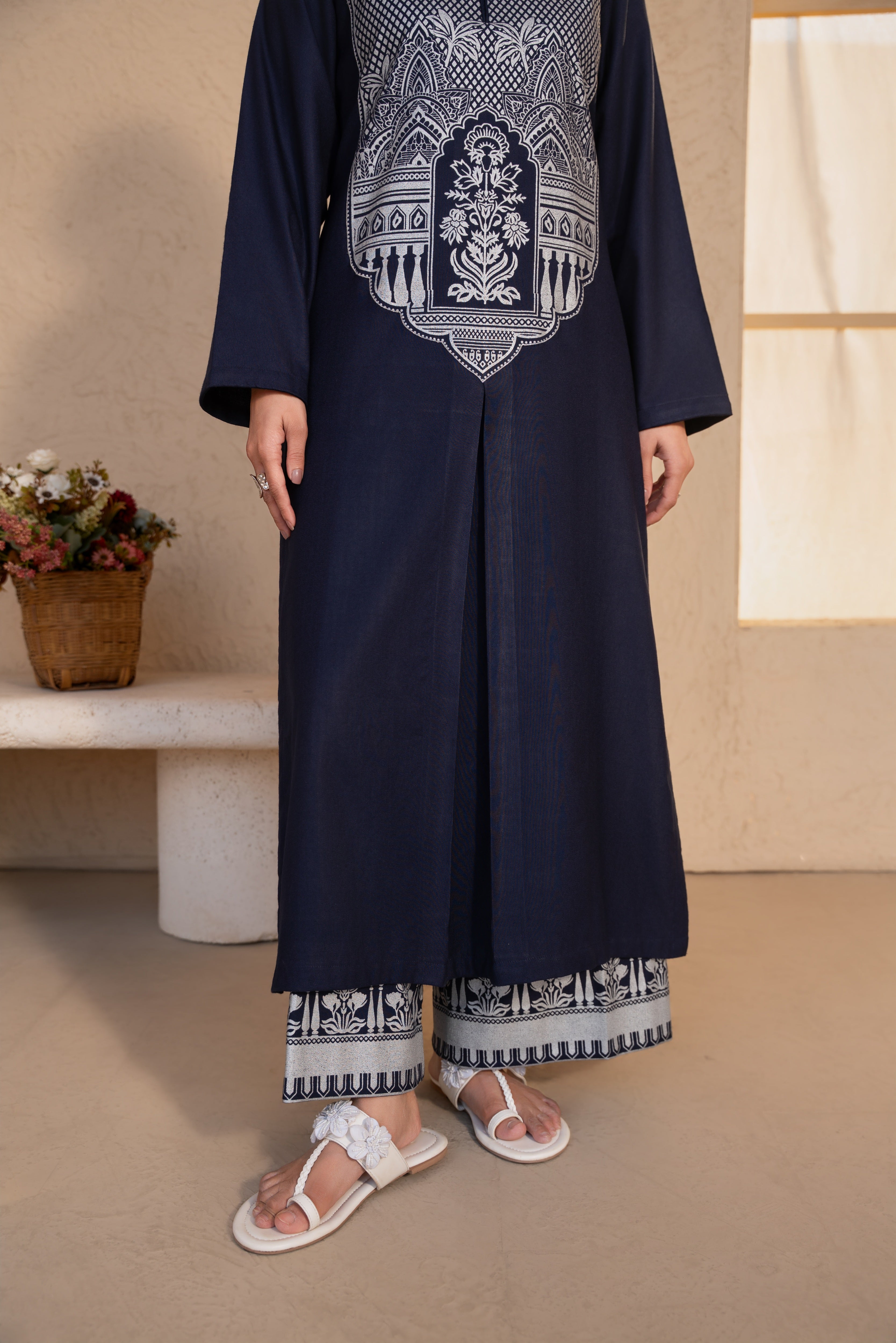 Evara Premium Fabric Pakistani Winter Dresses - Sahiba-clothing - 6