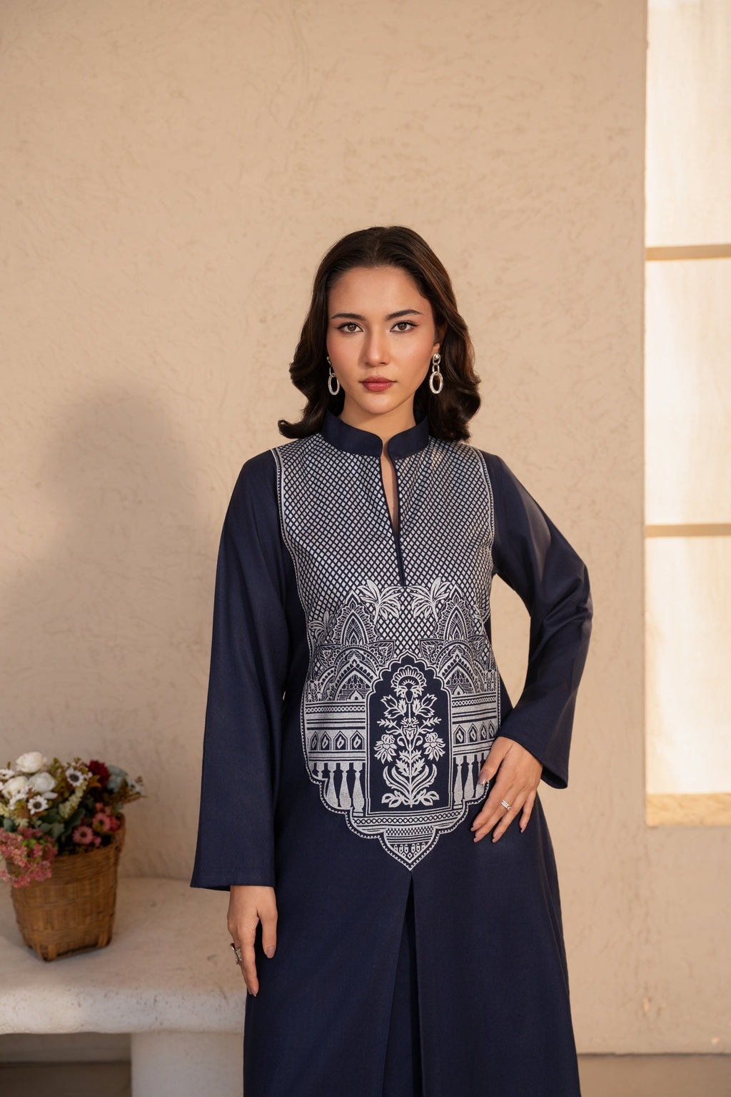 Evara Premium Fabric Pakistani Winter Dresses - Sahiba-clothing - 4