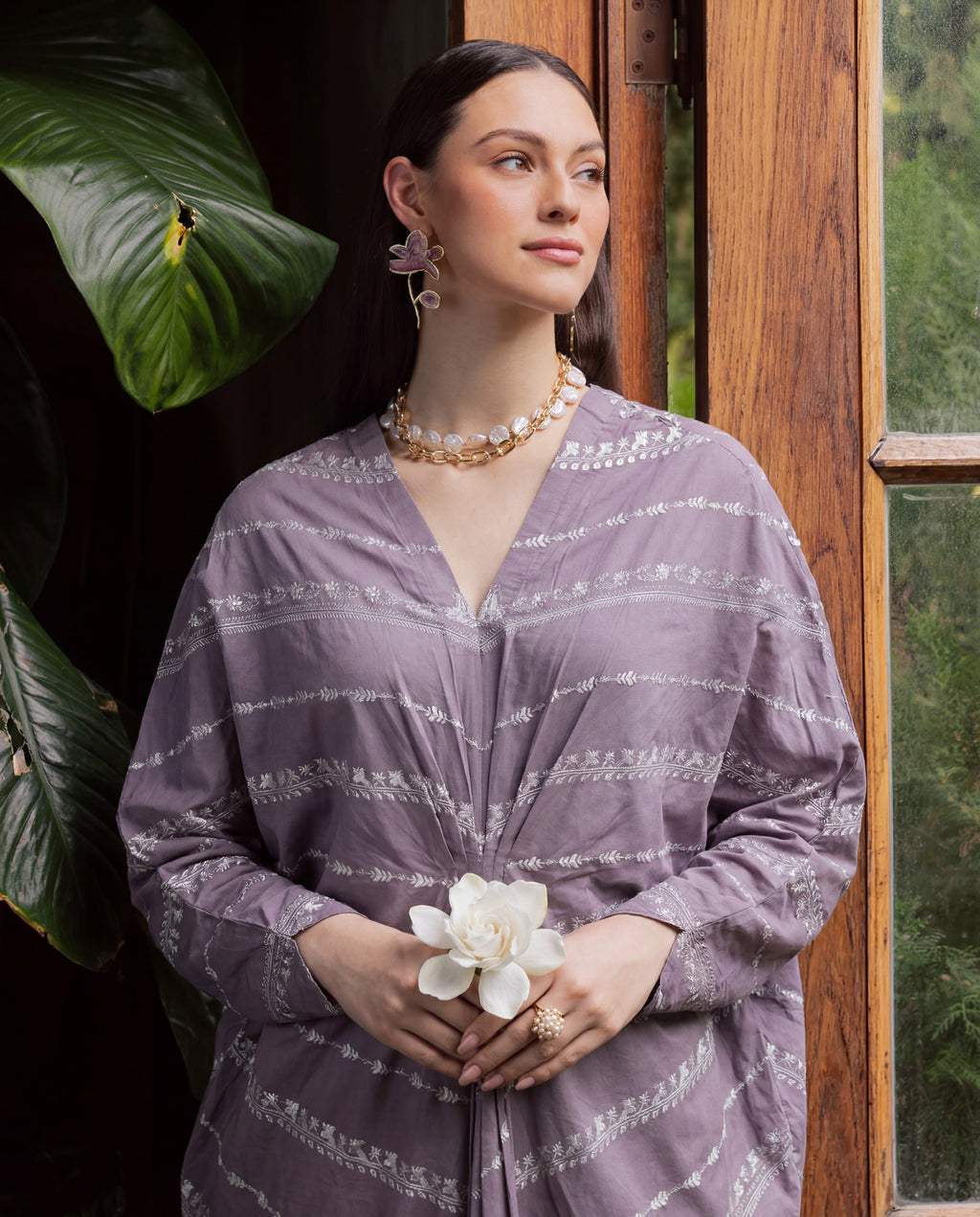 Ford Purple Premium Fabric Pakistani Summer Dresses - Sahiba-clothing - 2