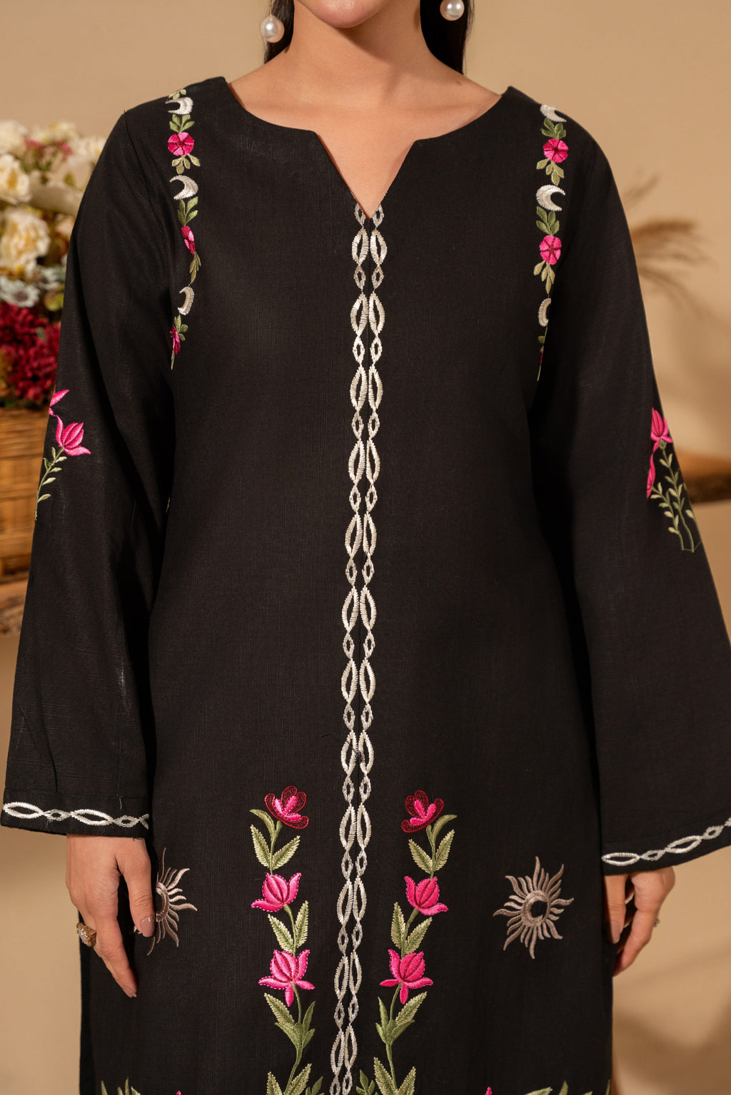 Mari Premium Fabric Pakistani Winter Dresses - Sahiba-clothing - 7