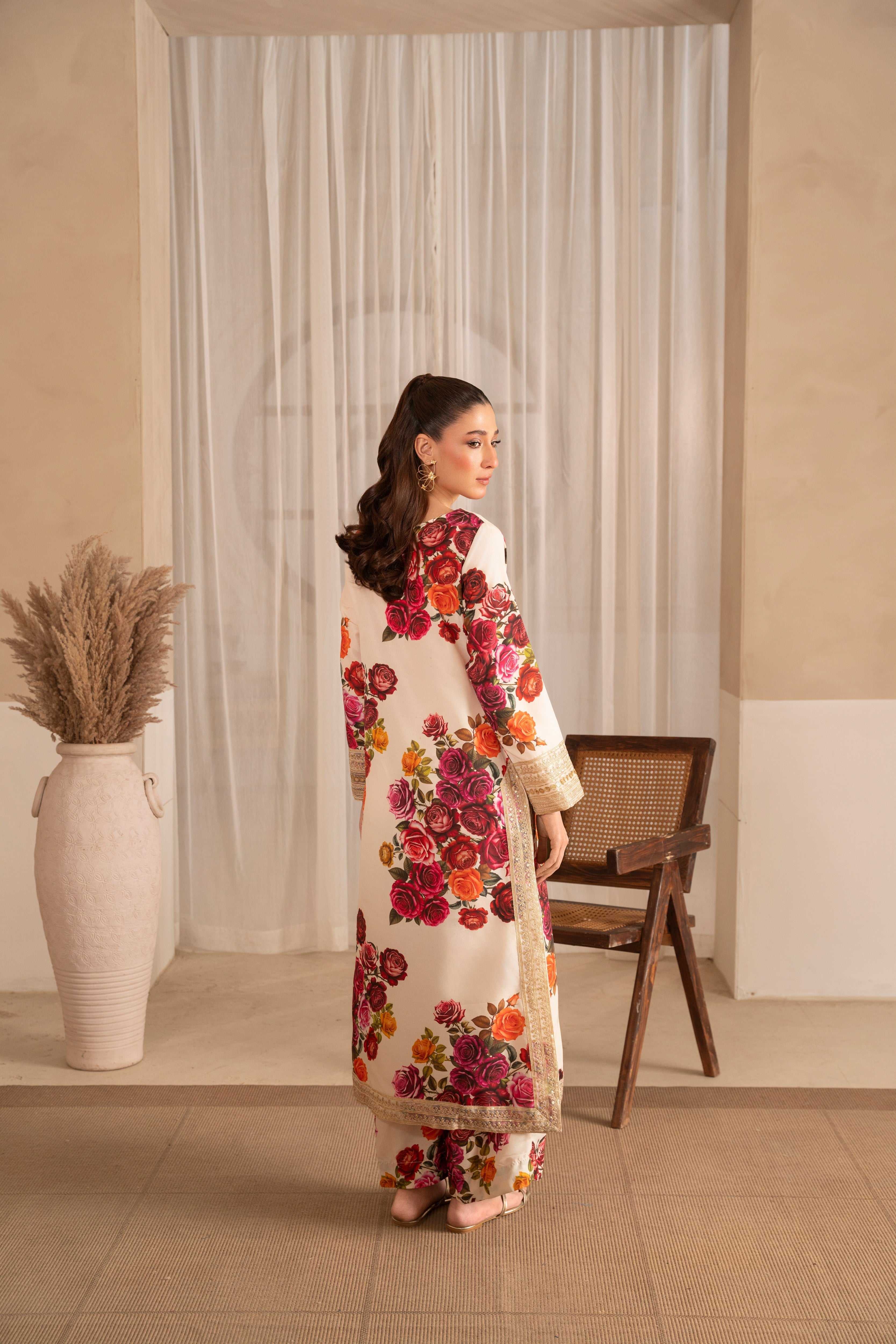 Ferdoos Premium Fabric Pakistani Formal Dresses - Sahiba-clothing - 4