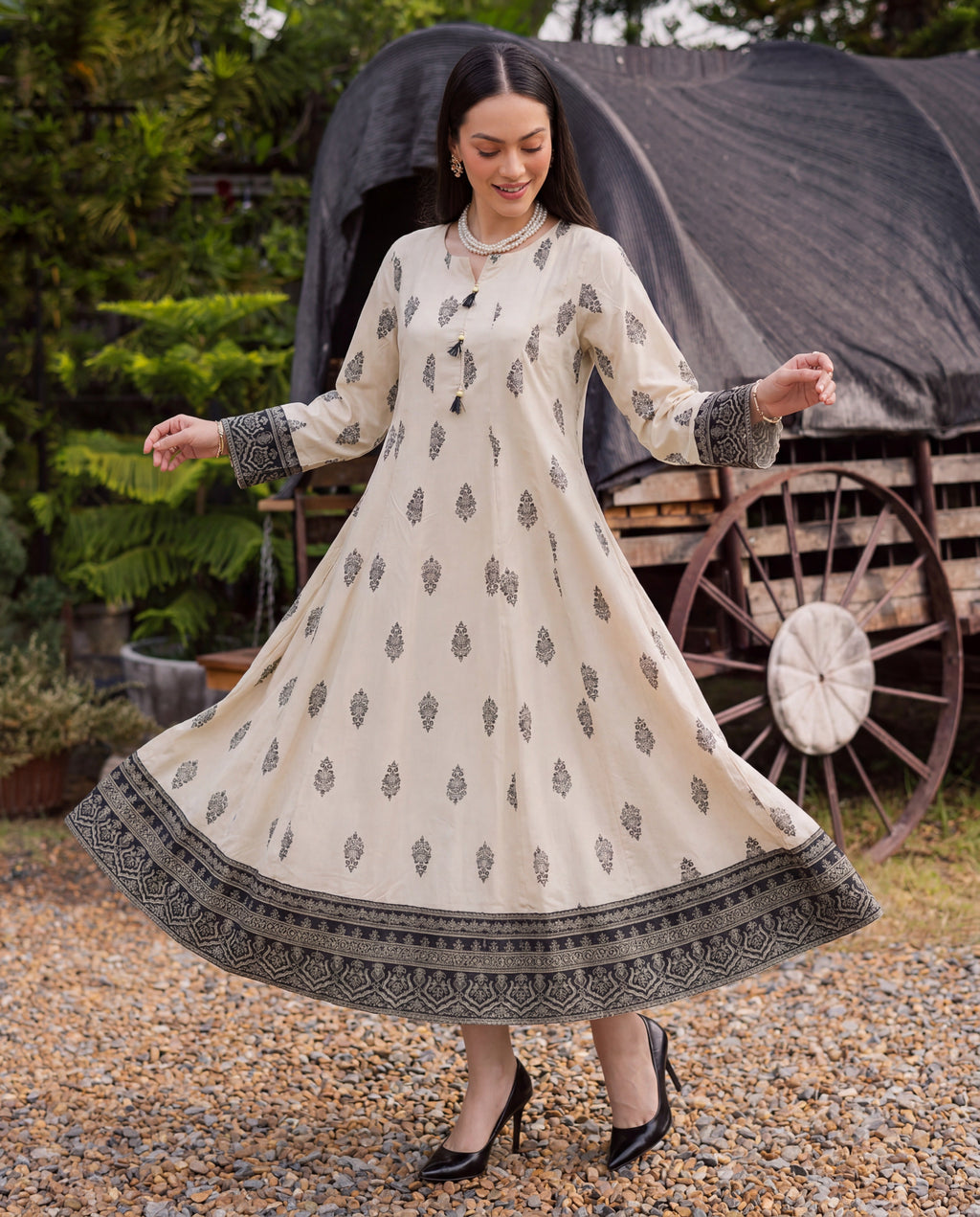 Daniela Premium Fabric Pakistani Winter Dresses - Sahiba-clothing - 1