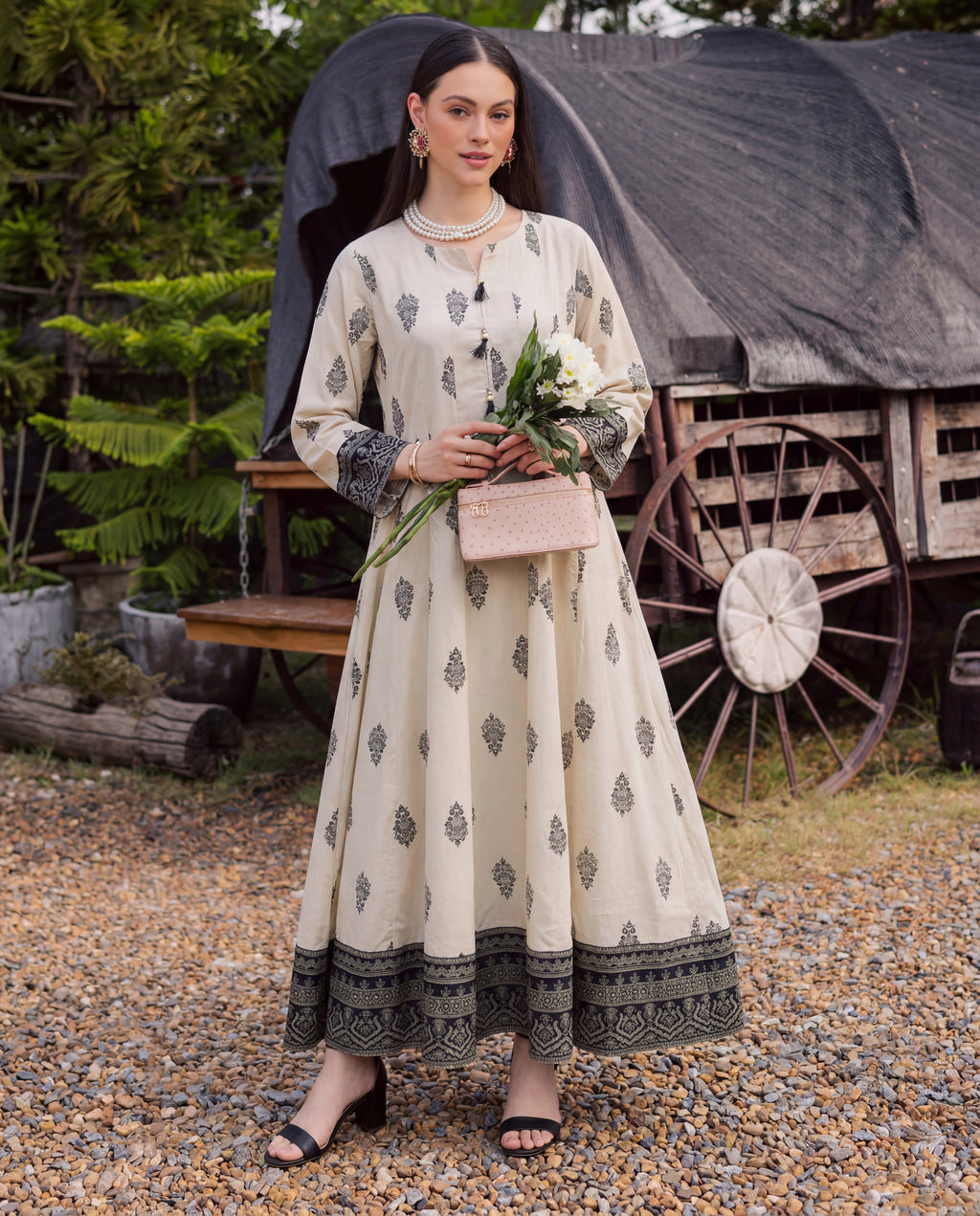 Daniela Premium Fabric Pakistani Winter Dresses - Sahiba-clothing - 4
