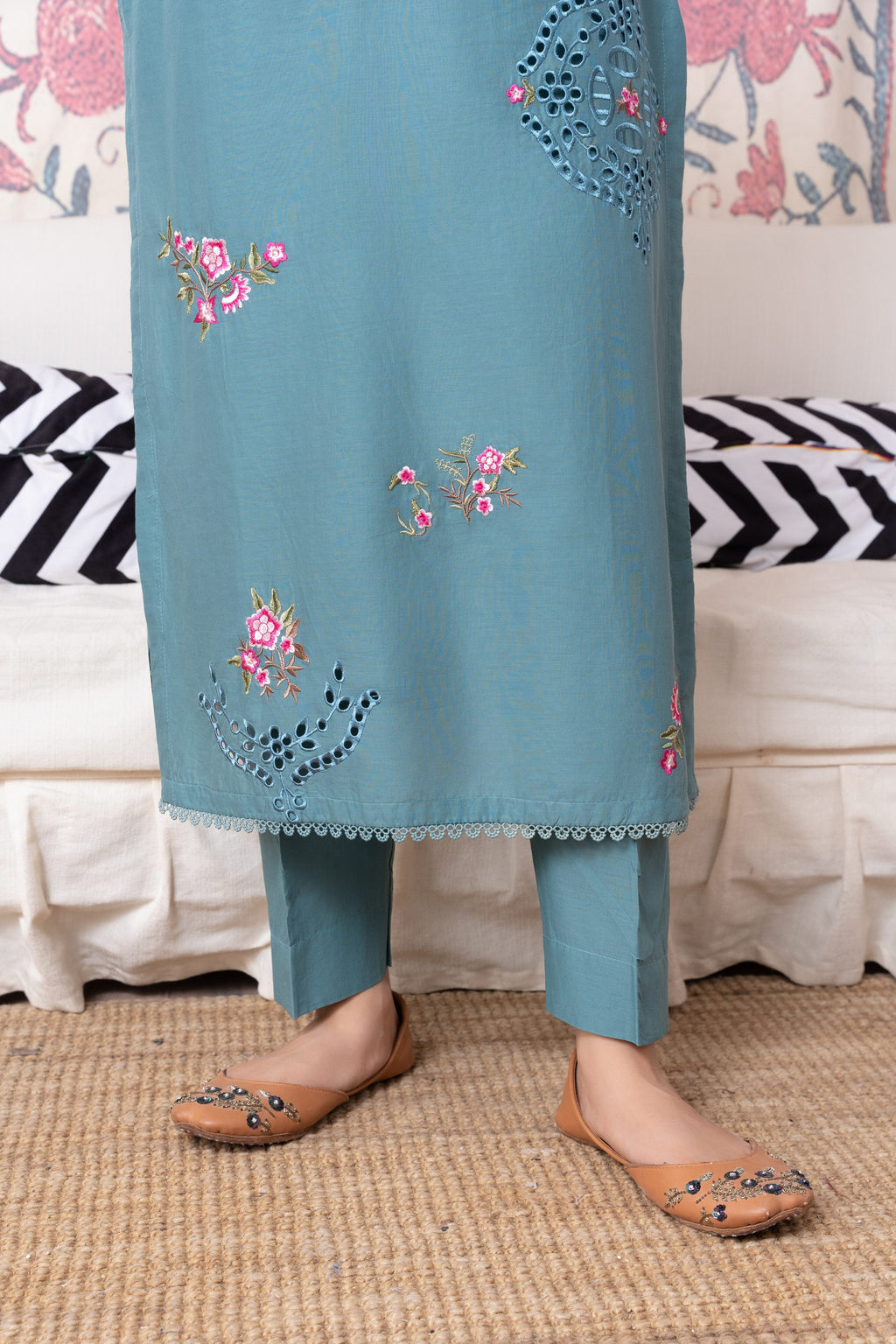 Wave Premium Fabric Pakistani Summer Dresses - Sahiba-clothing - 6