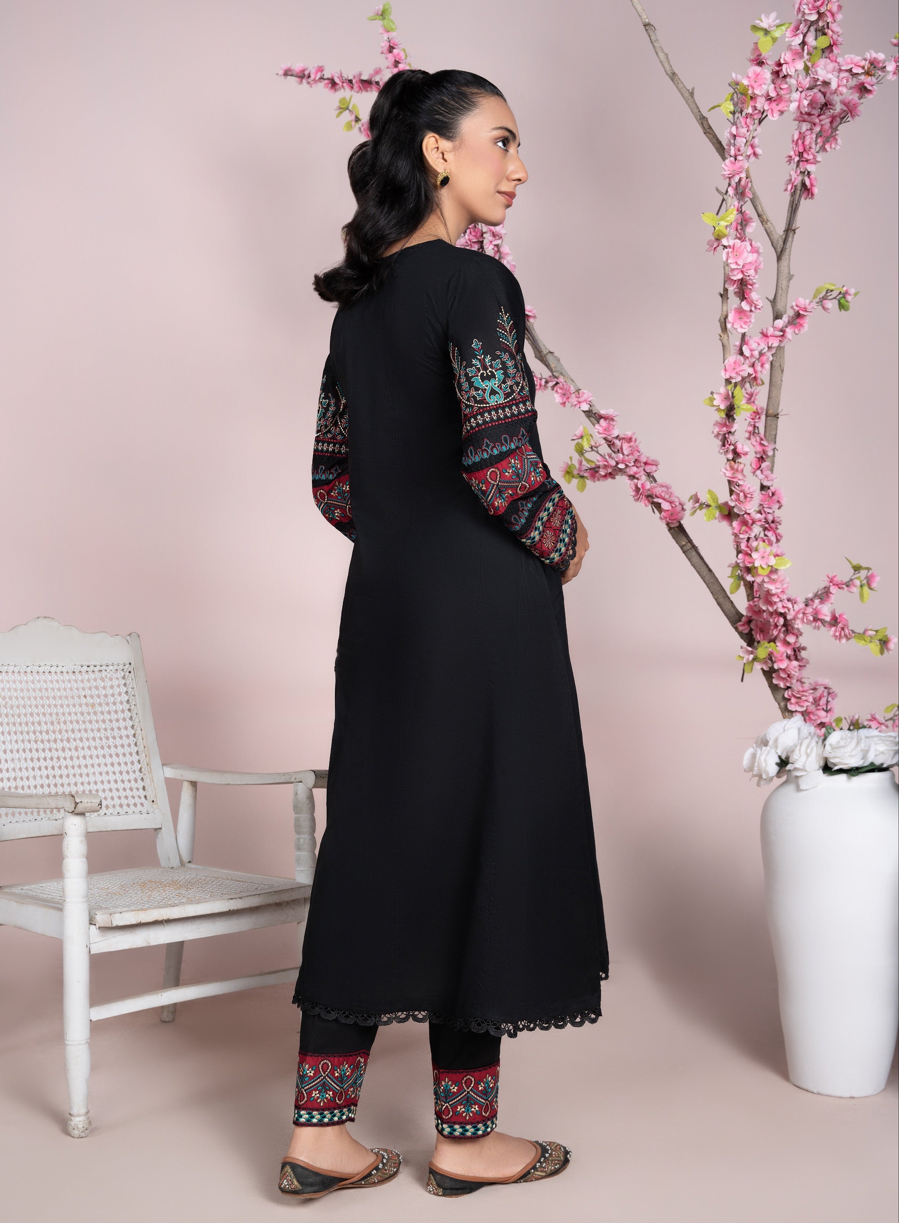 Guledawod Premium Fabric Pakistani Summer Dresses - Sahiba-clothing - 7