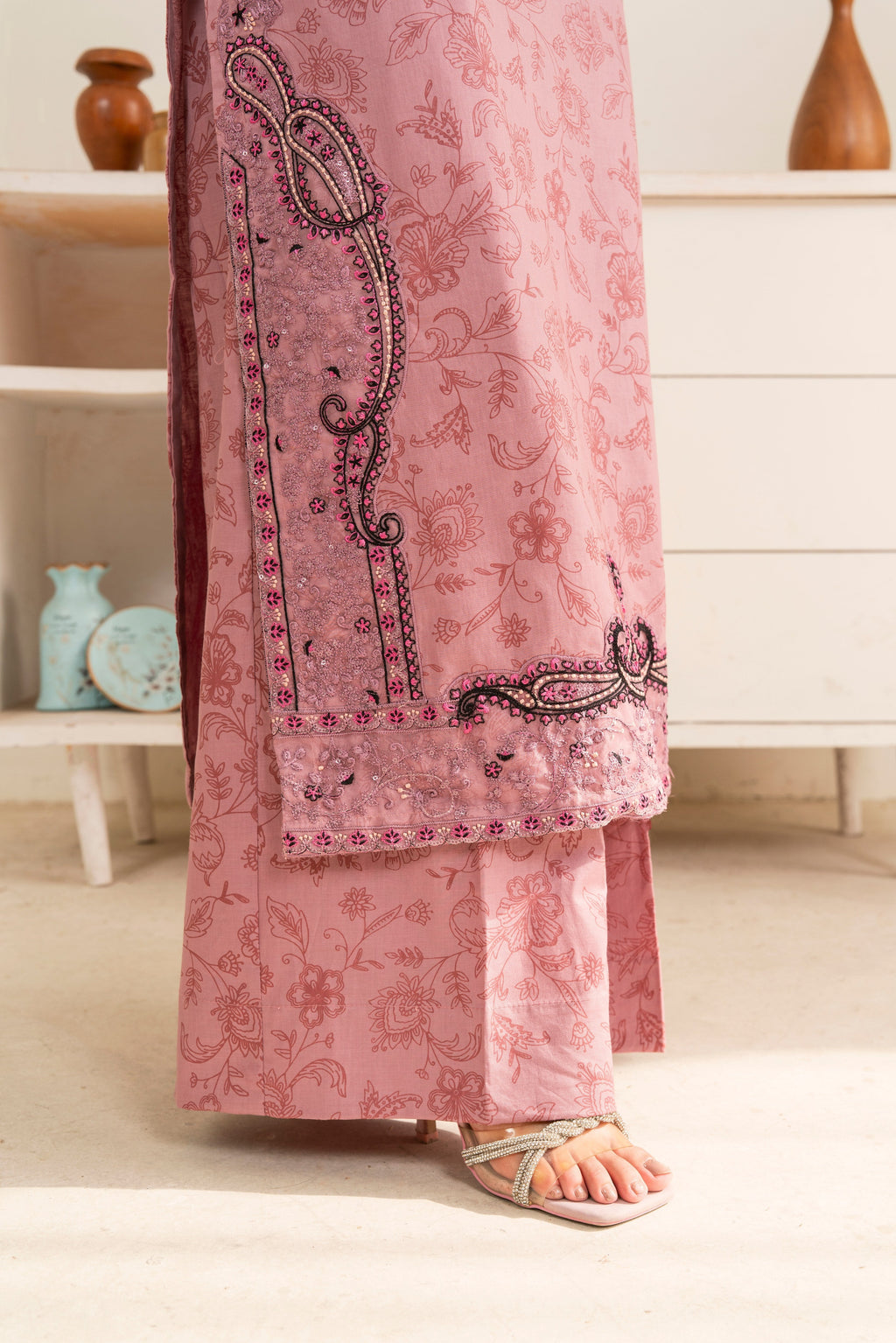 Minsa Premium Fabric Pakistani Summer Dresses - Sahiba-clothing - 3