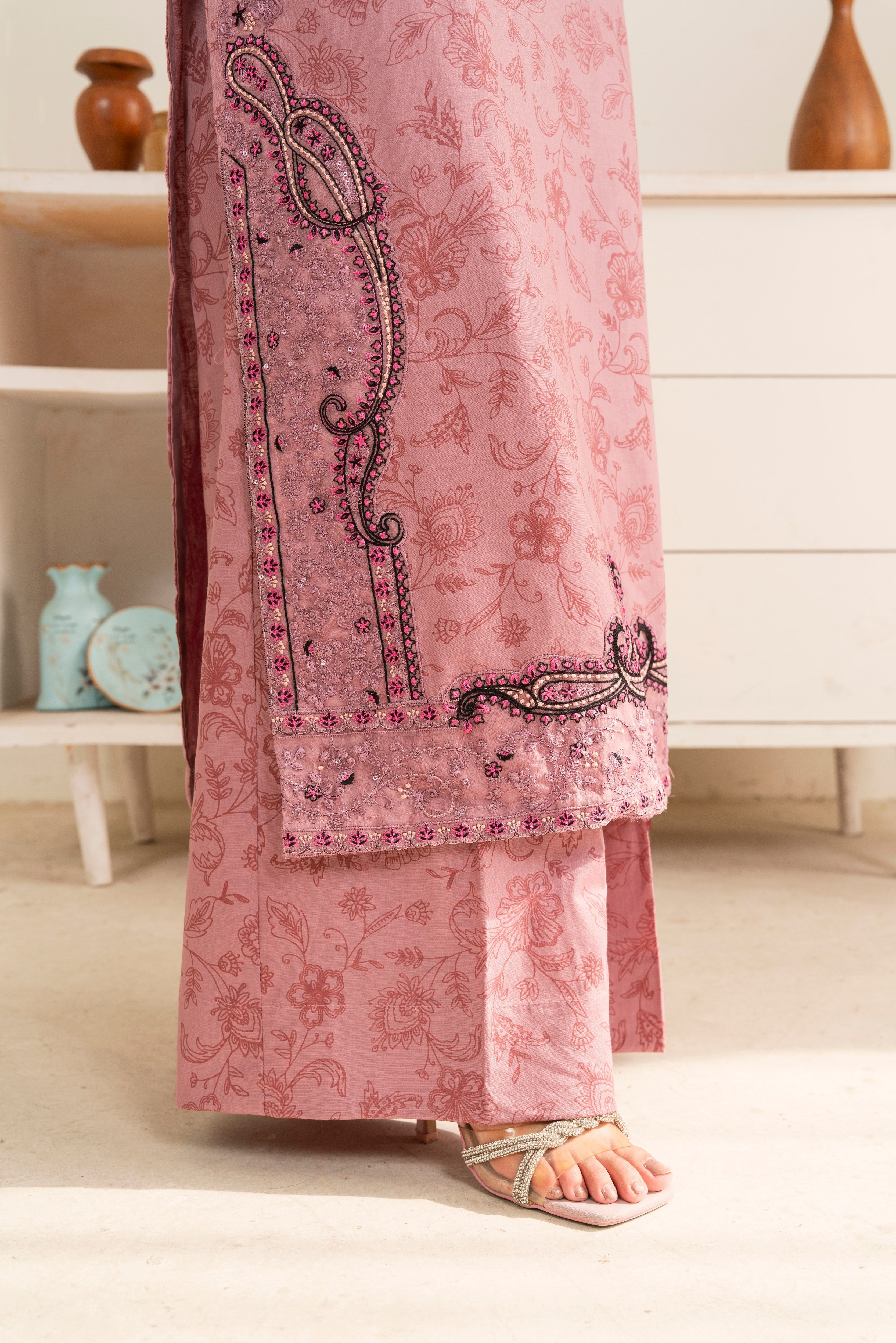 Minsa Premium Fabric Pakistani Summer Dresses - Sahiba-clothing - 3