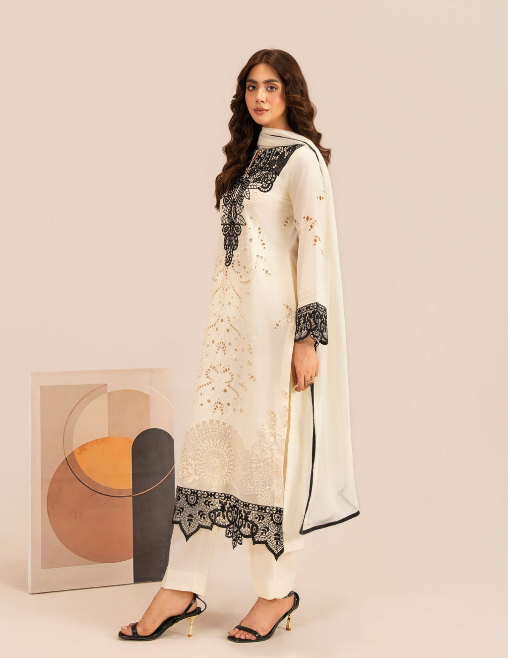 Elyra Premium Fabric Pakistani Summer Dresses - Sahiba-clothing - 2