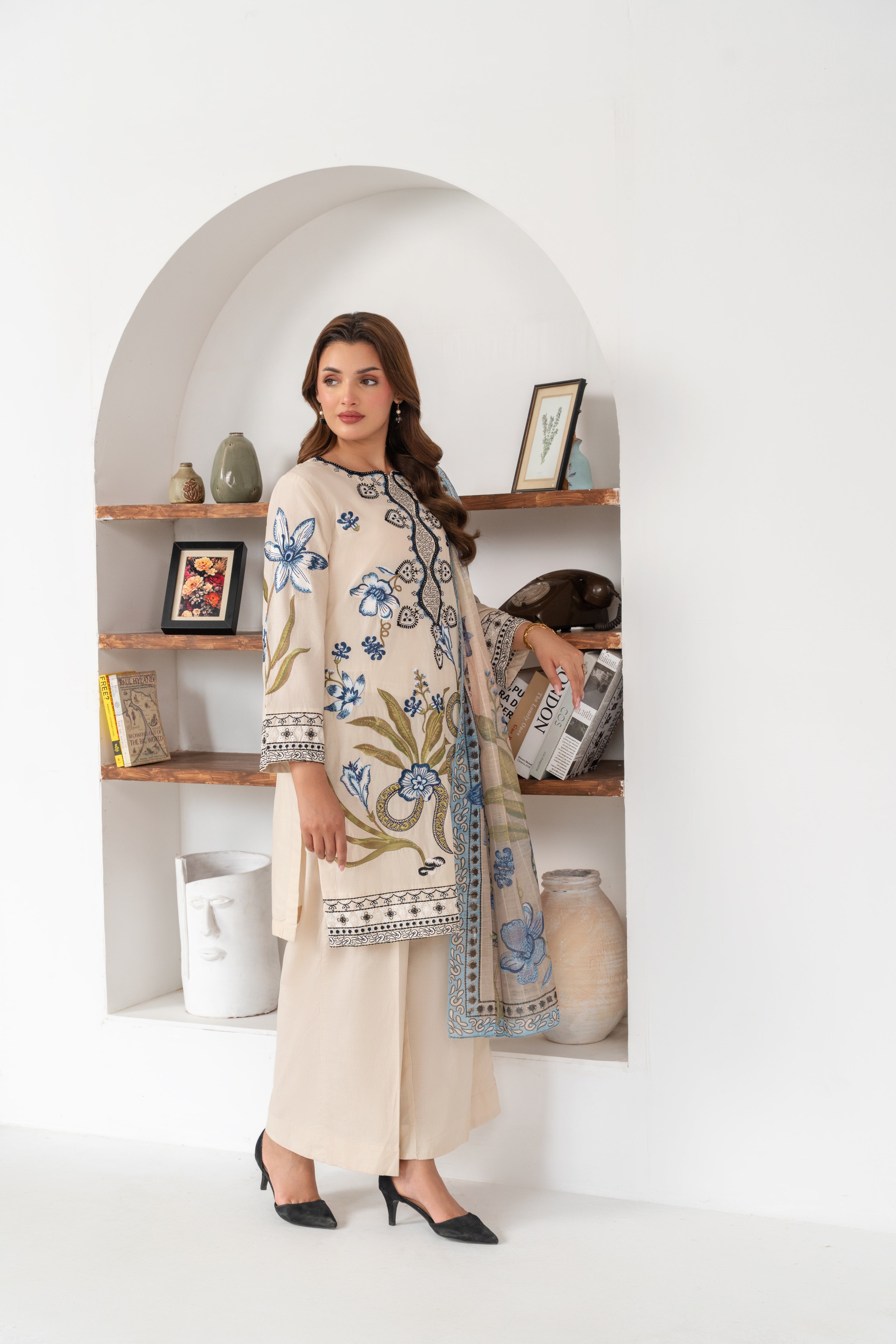 Zarqaa Premium Fabric Pakistani Summer Dresses - Sahiba-clothing - 4