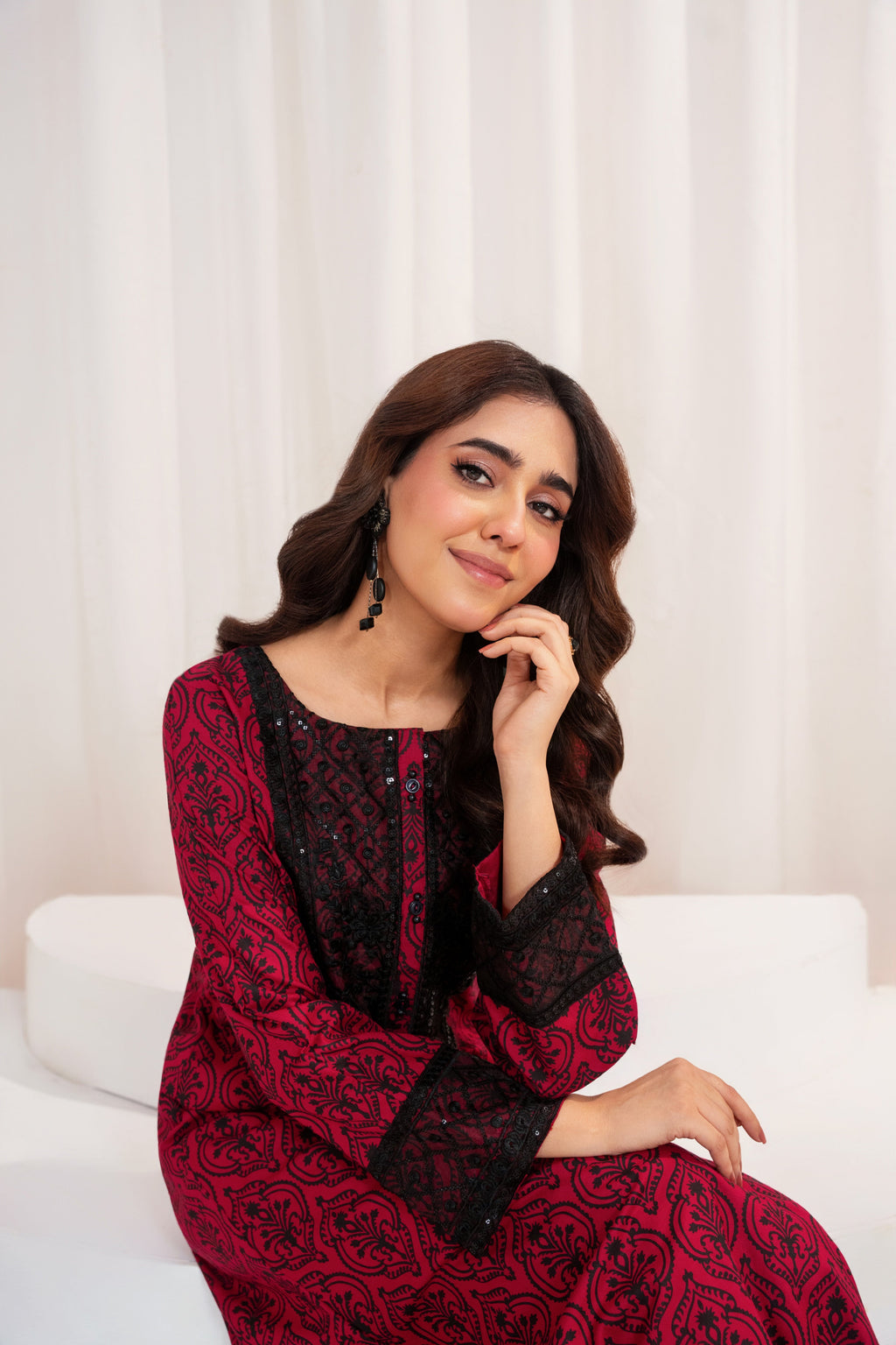 Cew Premium Fabric Pakistani Summer Dresses - Sahiba-clothing - 2
