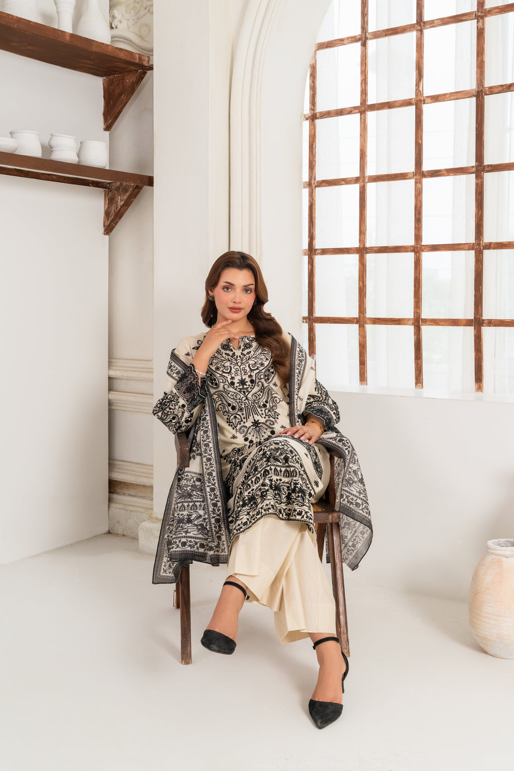 Marwah Premium Fabric Pakistani Summer Dresses - Sahiba-clothing - 3