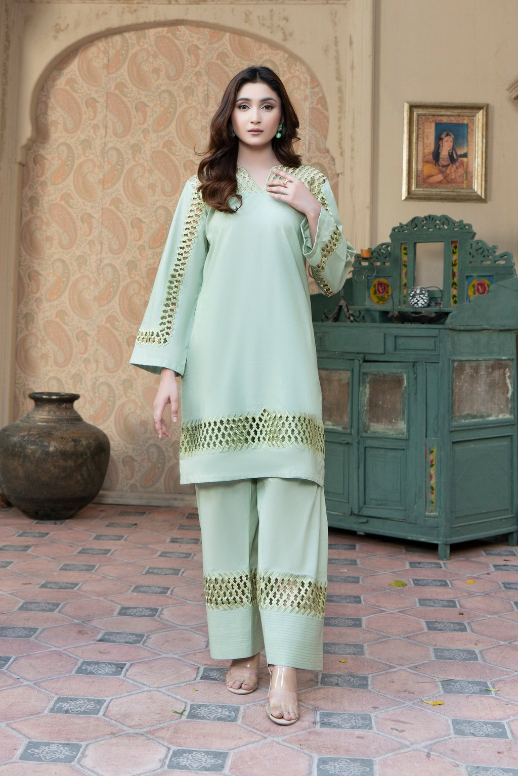 Velora Premium Fabric Pakistani Summer Dresses - Sahiba-clothing - 1