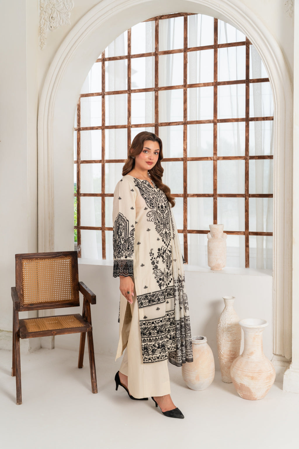 Marwah Premium Fabric Pakistani Summer Dresses - Sahiba-clothing - 7