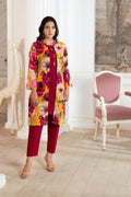 Pumpkin Premium Fabric Pakistani Summer Dresses - Sahiba-clothing - 1
