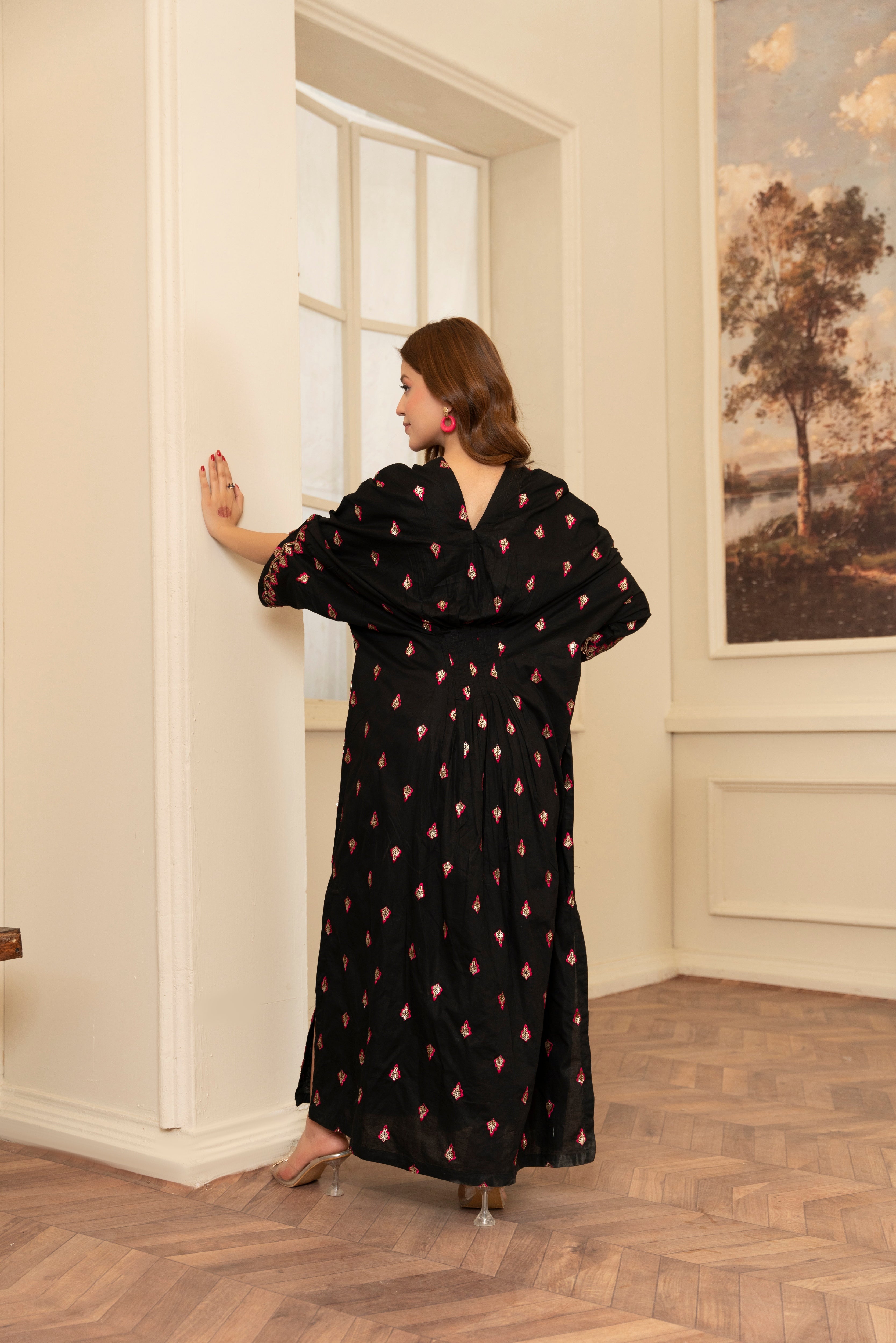 Mehrnaz Premium Fabric Pakistani Winter Dresses - Sahiba-clothing - 2
