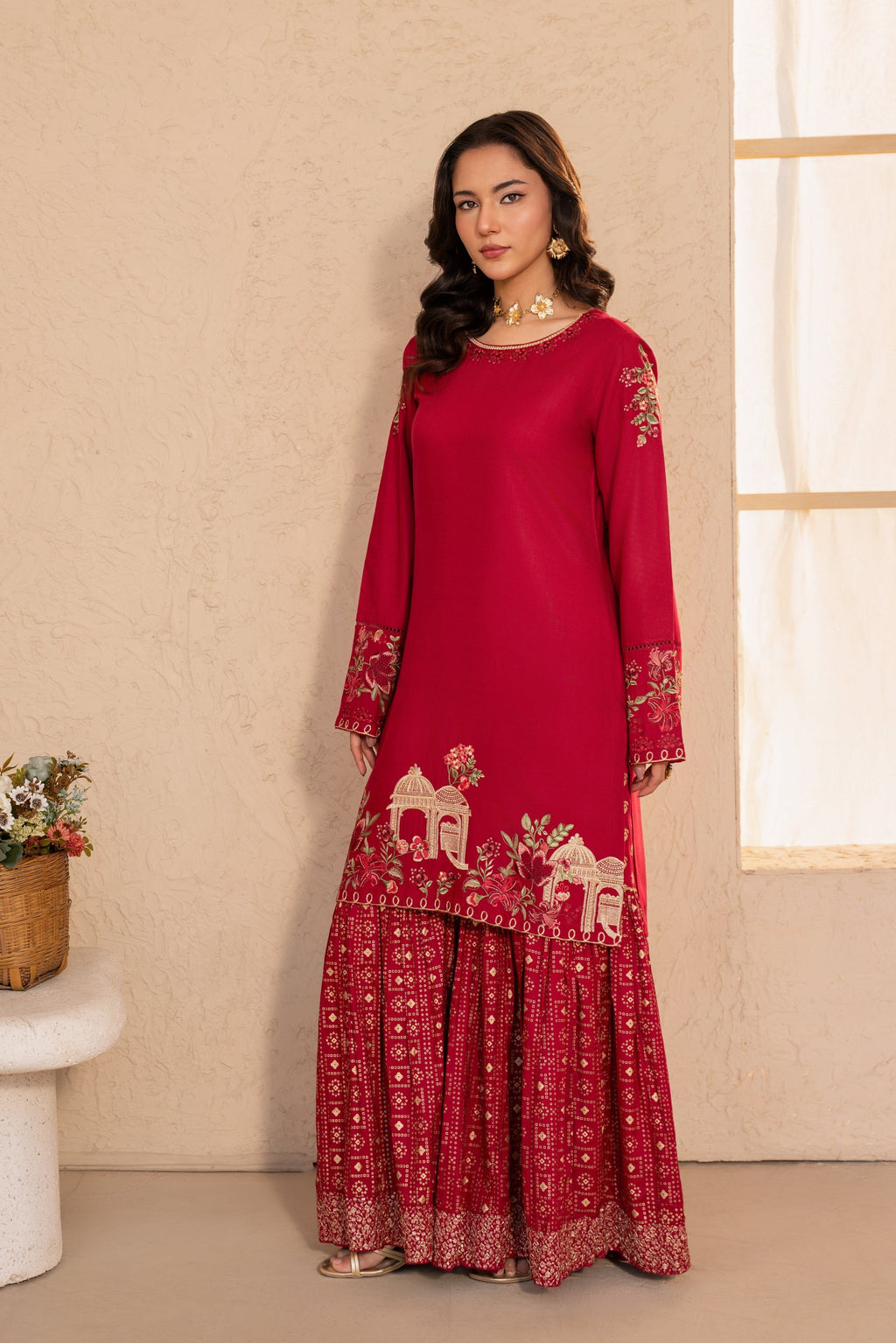 Mehzeen Premium Fabric Pakistani Winter Dresses - Sahiba-clothing - 1