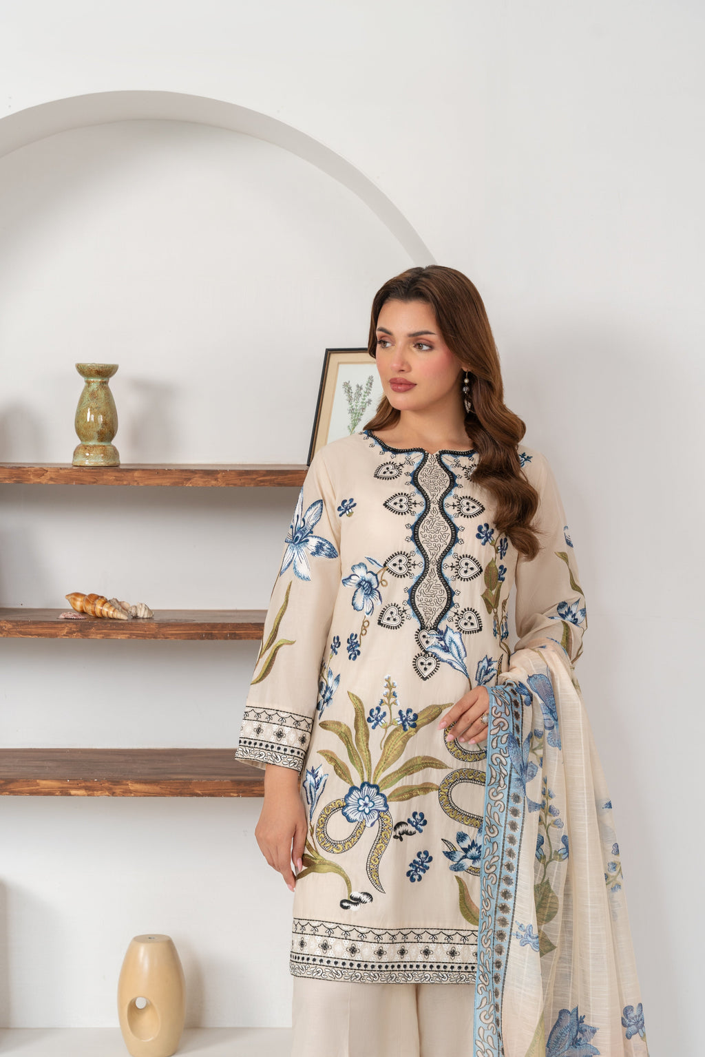 Zarqaa Premium Fabric Pakistani Summer Dresses - Sahiba-clothing - 2