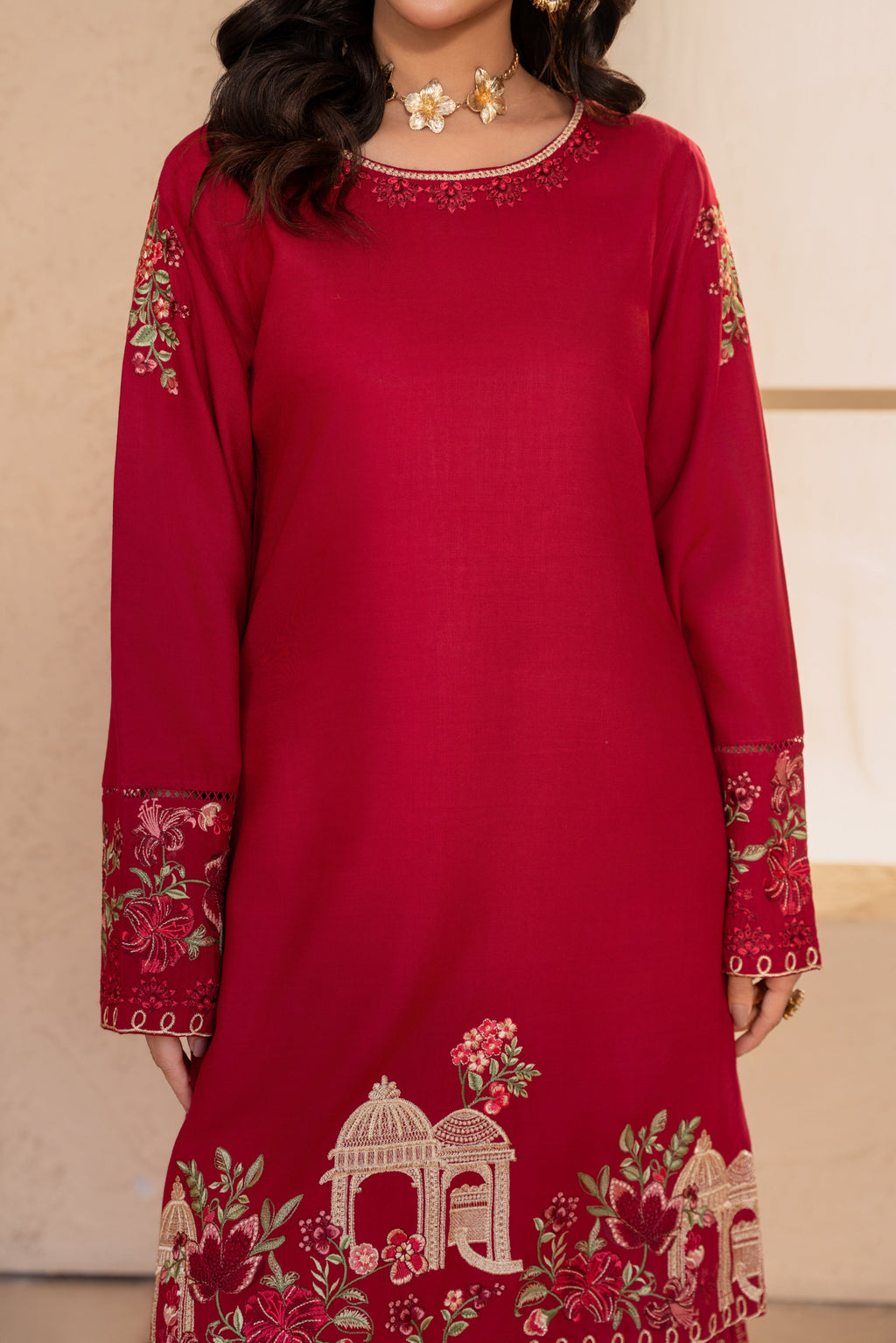 Mehzeen Premium Fabric Pakistani Winter Dresses - Sahiba-clothing - 4