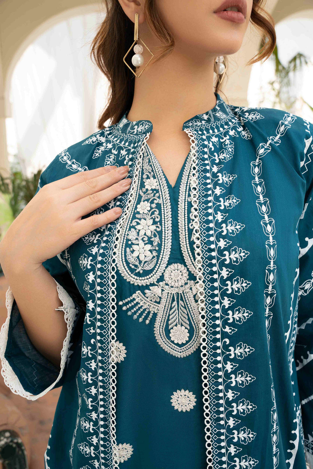 Nova (Zinc) Premium Fabric Pakistani Summer Dresses - Sahiba-clothing - 3