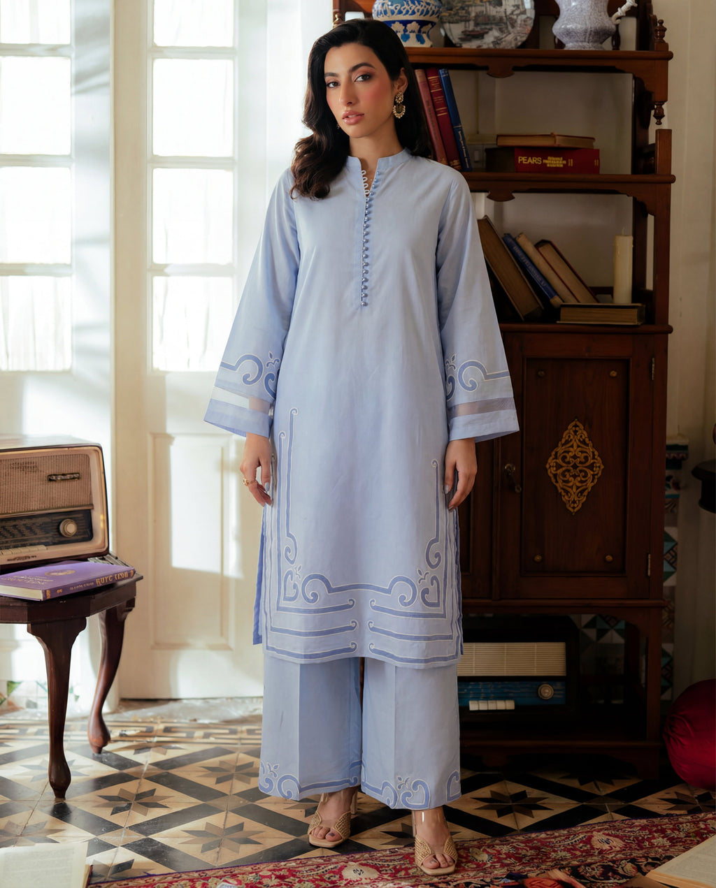 Desire Premium Fabric Pakistani Summer Dresses - Sahiba-clothing - 1