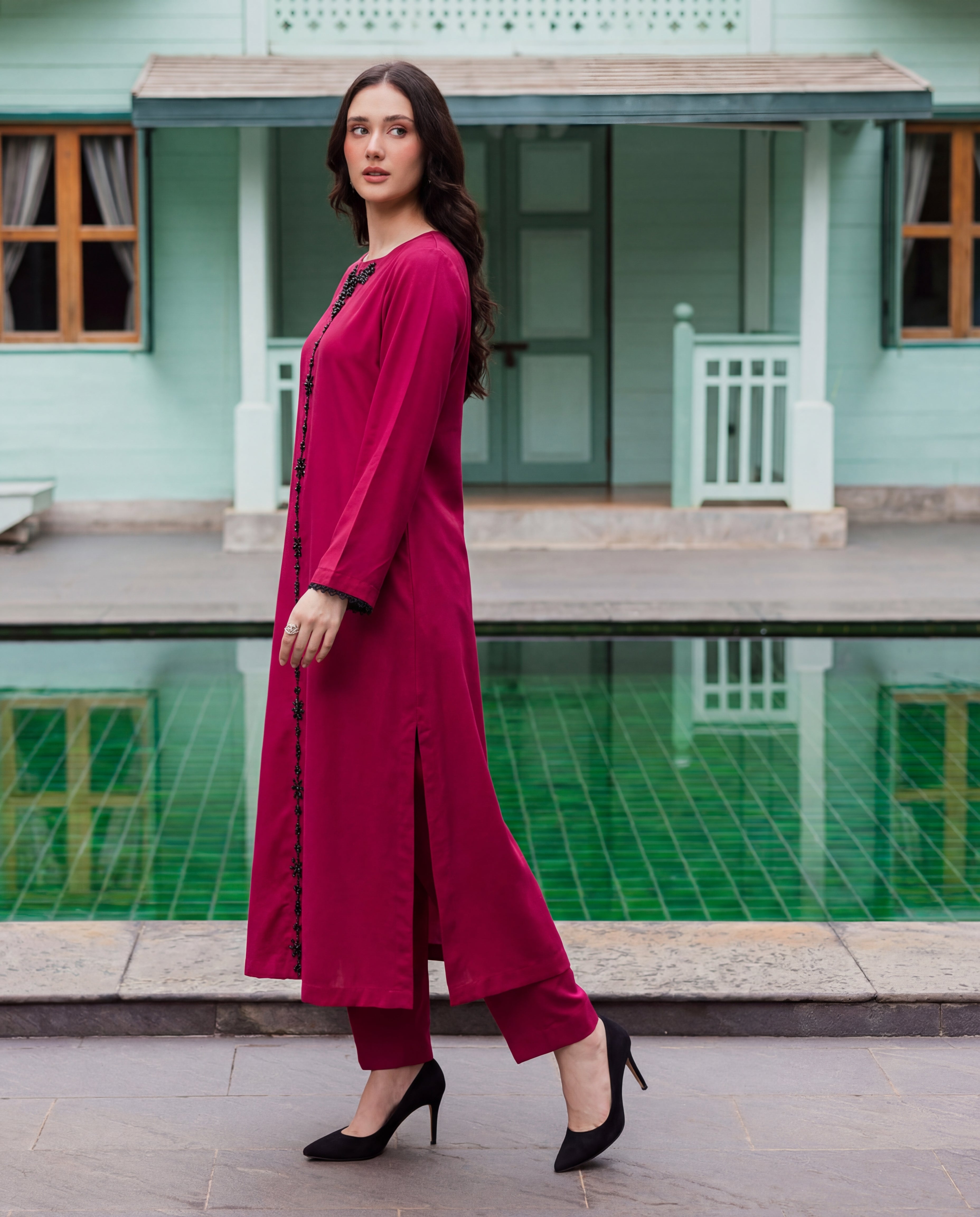 Raani Premium Fabric Pakistani Summer Dresses - Sahiba-clothing - 3