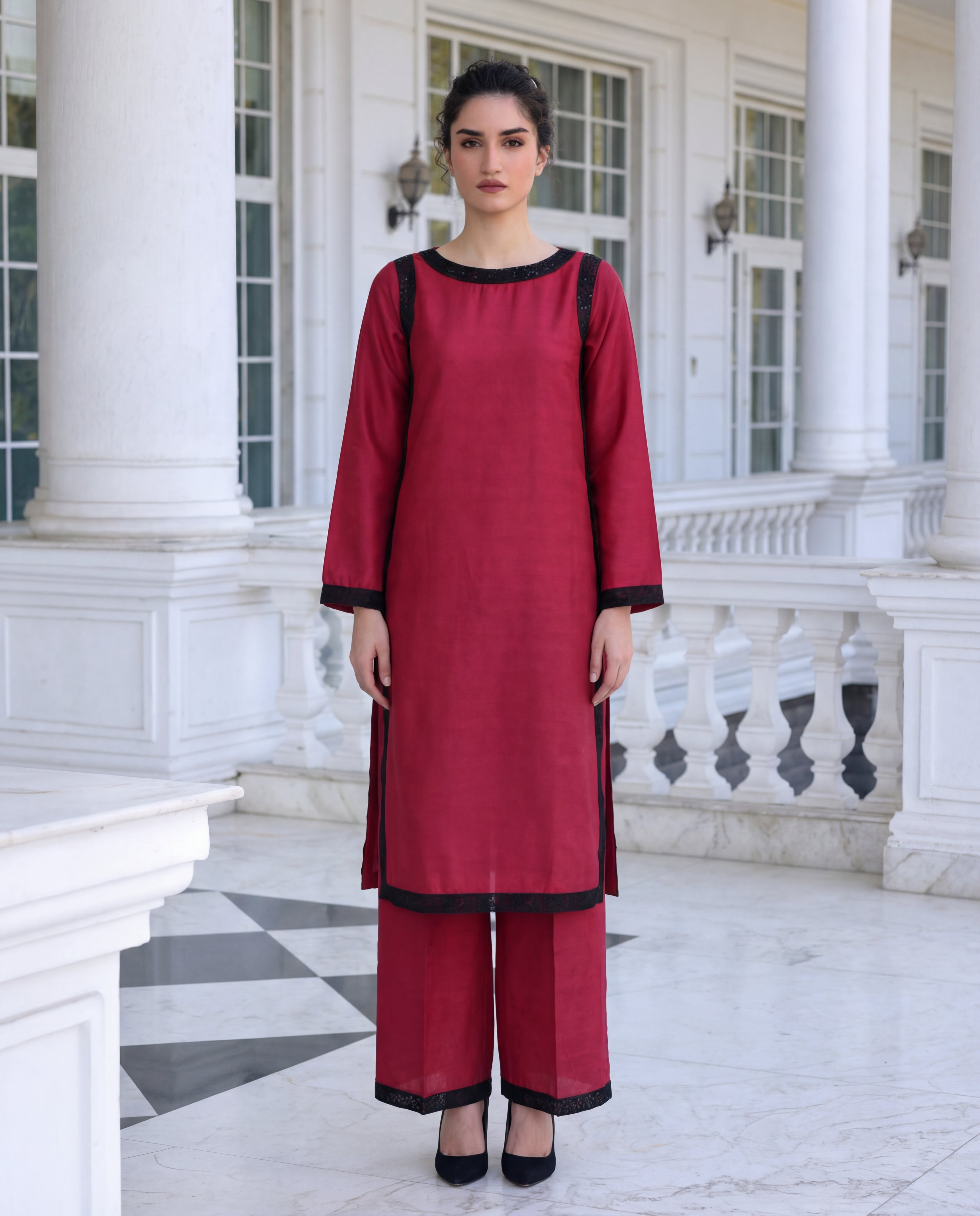 Veronica Premium Fabric Pakistani Summer Dresses - Sahiba-clothing - 6