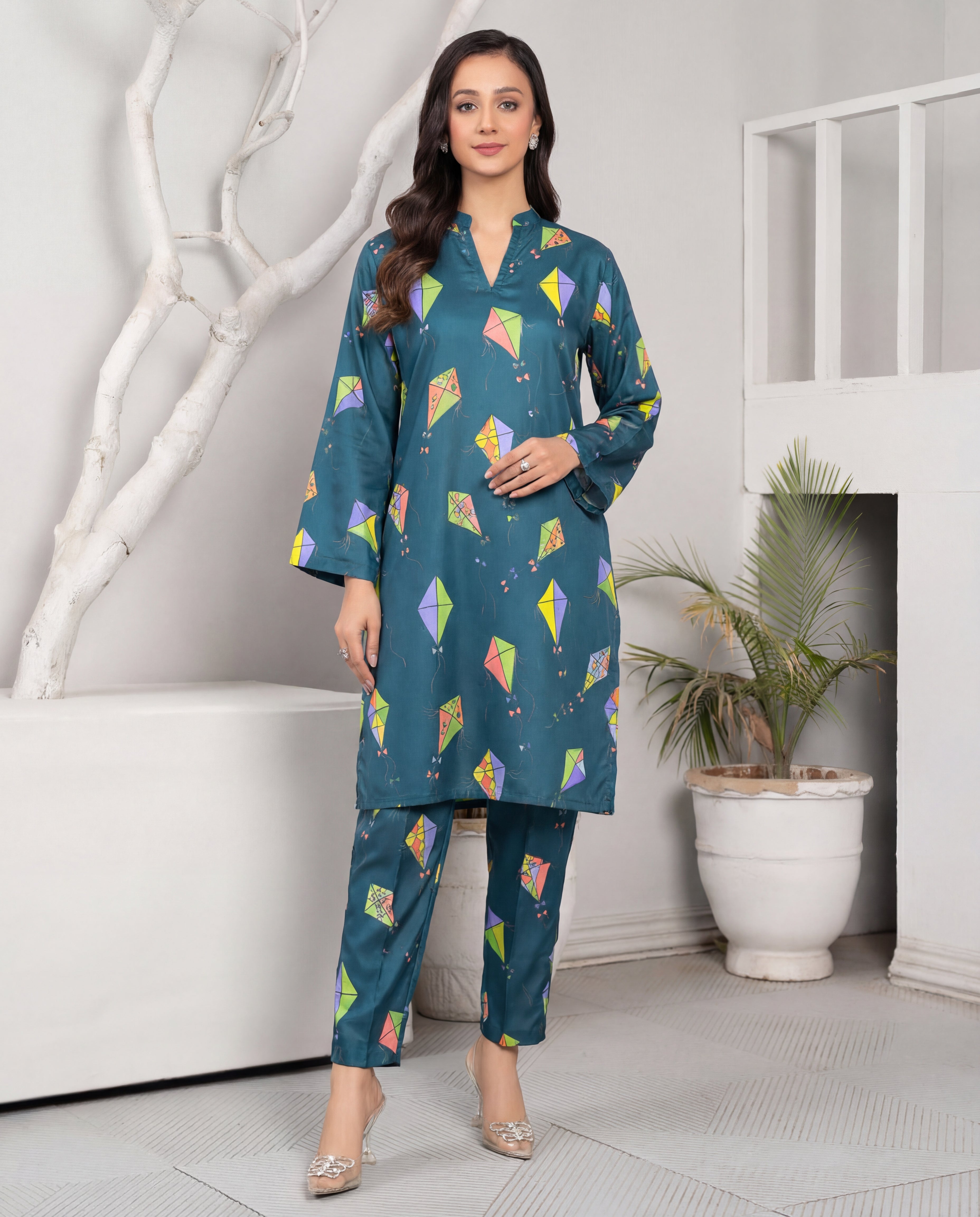 Parwaaz Premium Fabric Pakistani Casuals Dresses - Sahiba-clothing - 1