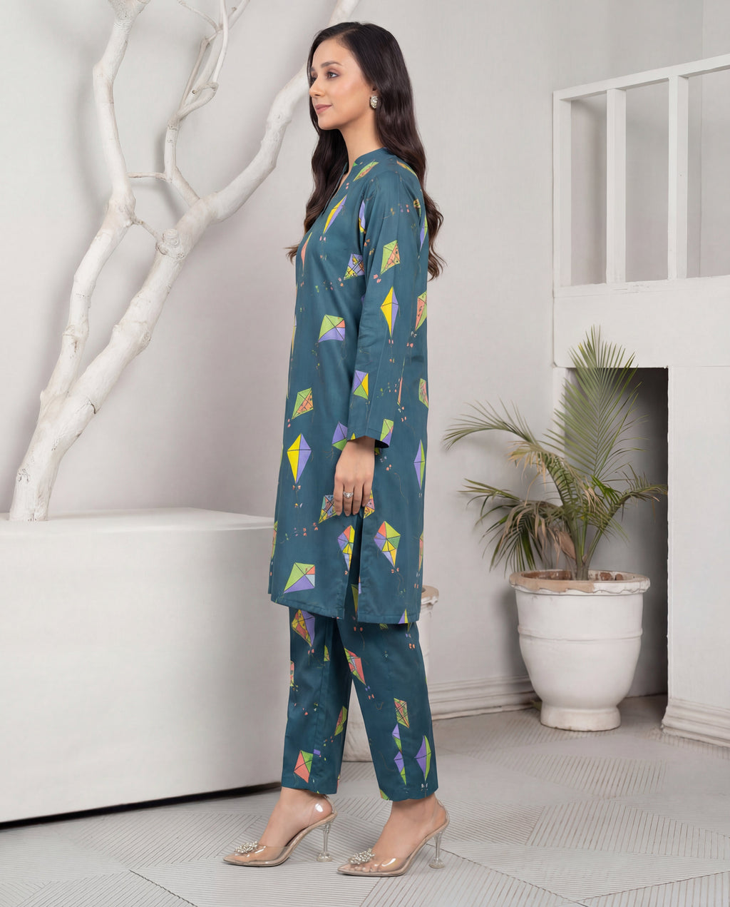 Parwaaz Premium Fabric Pakistani Casuals Dresses - Sahiba-clothing - 4