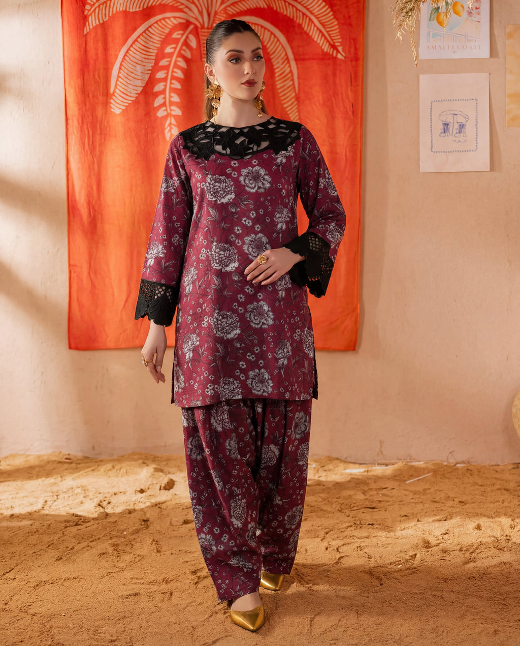 Rosavira Premium Fabric Pakistani Summer Dresses - Sahiba-clothing - 4