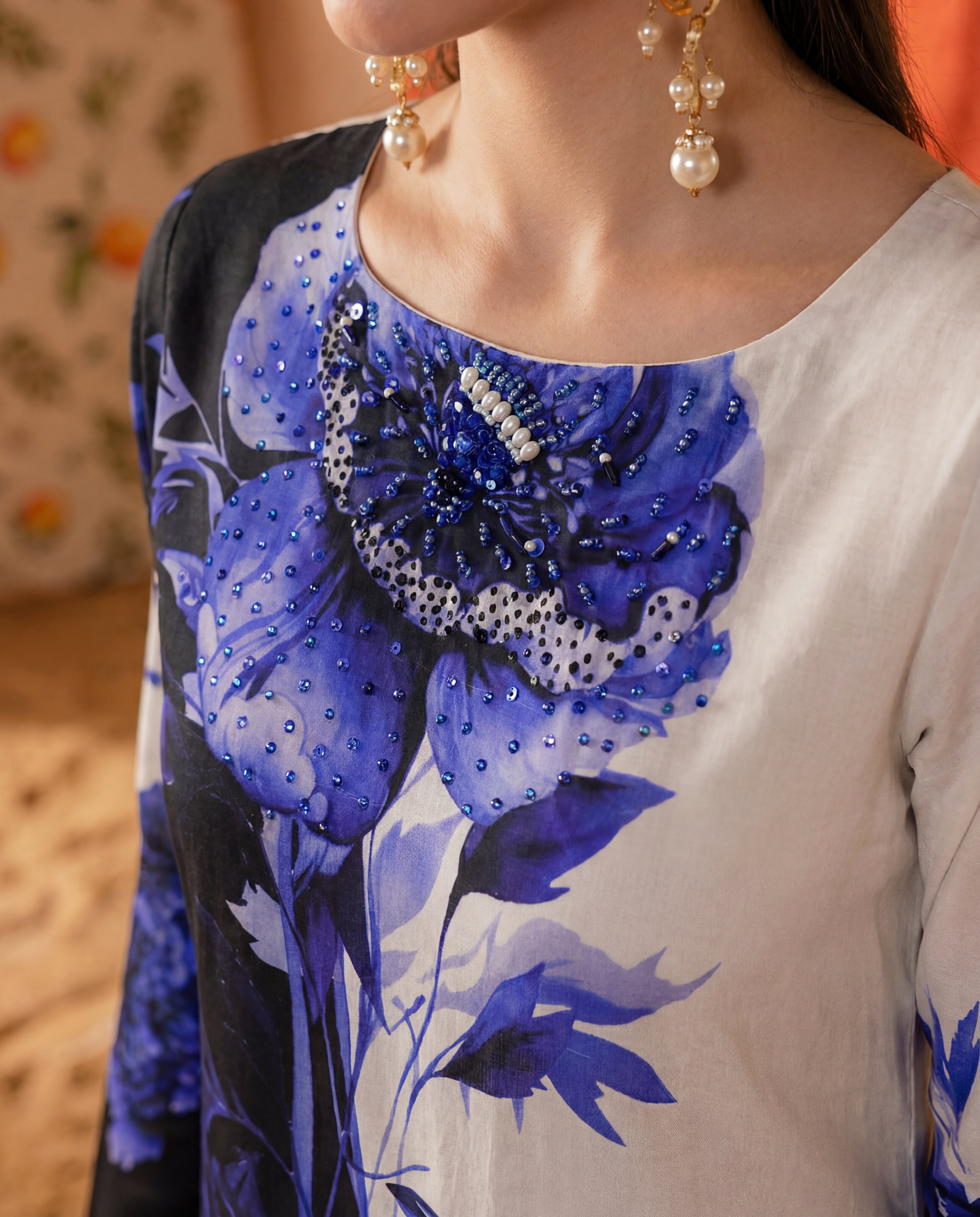 Rangeen Premium Fabric Pakistani Summer Dresses - Sahiba-clothing - 4