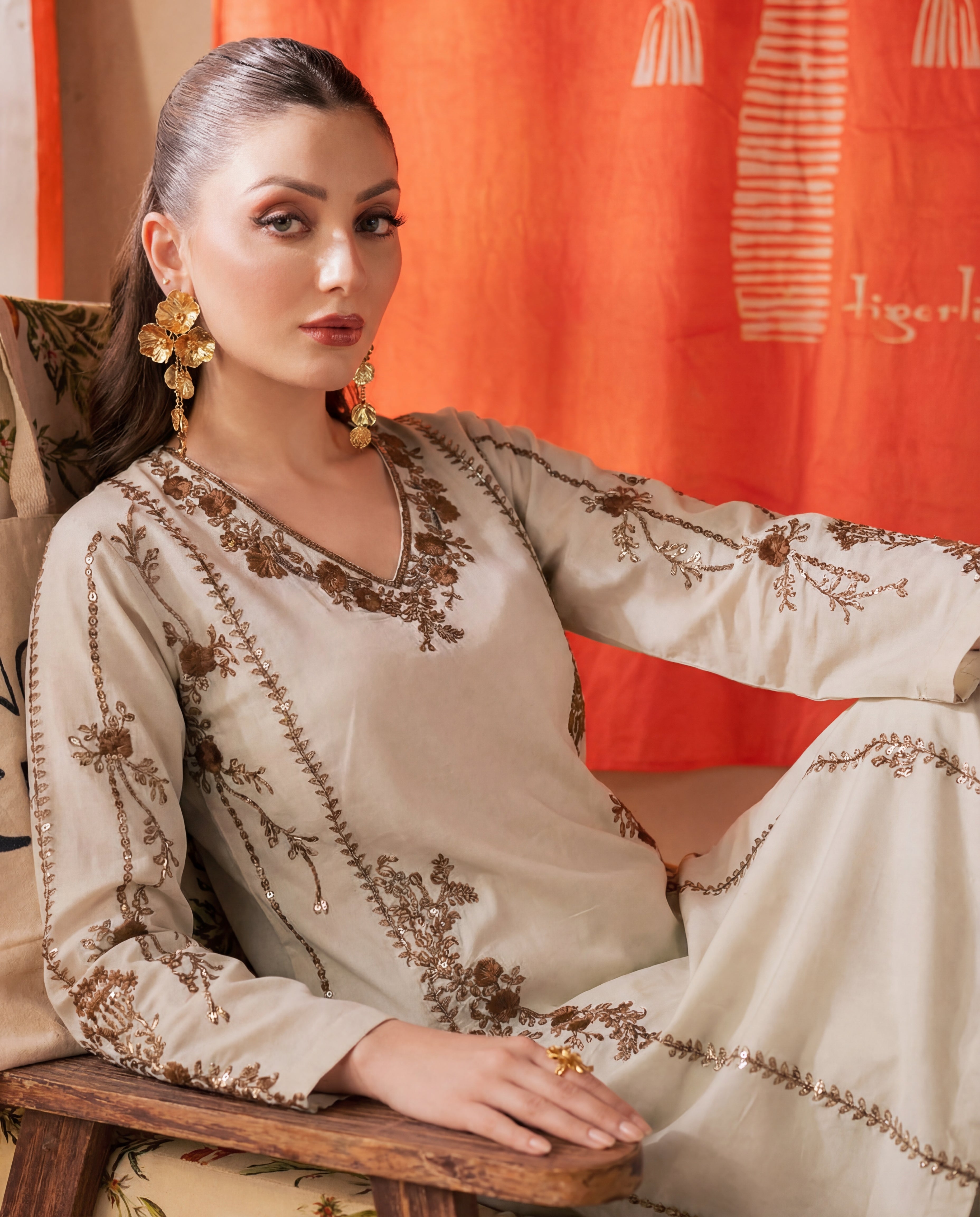 Dua Premium Fabric Pakistani Summer Dresses - Sahiba-clothing - 4
