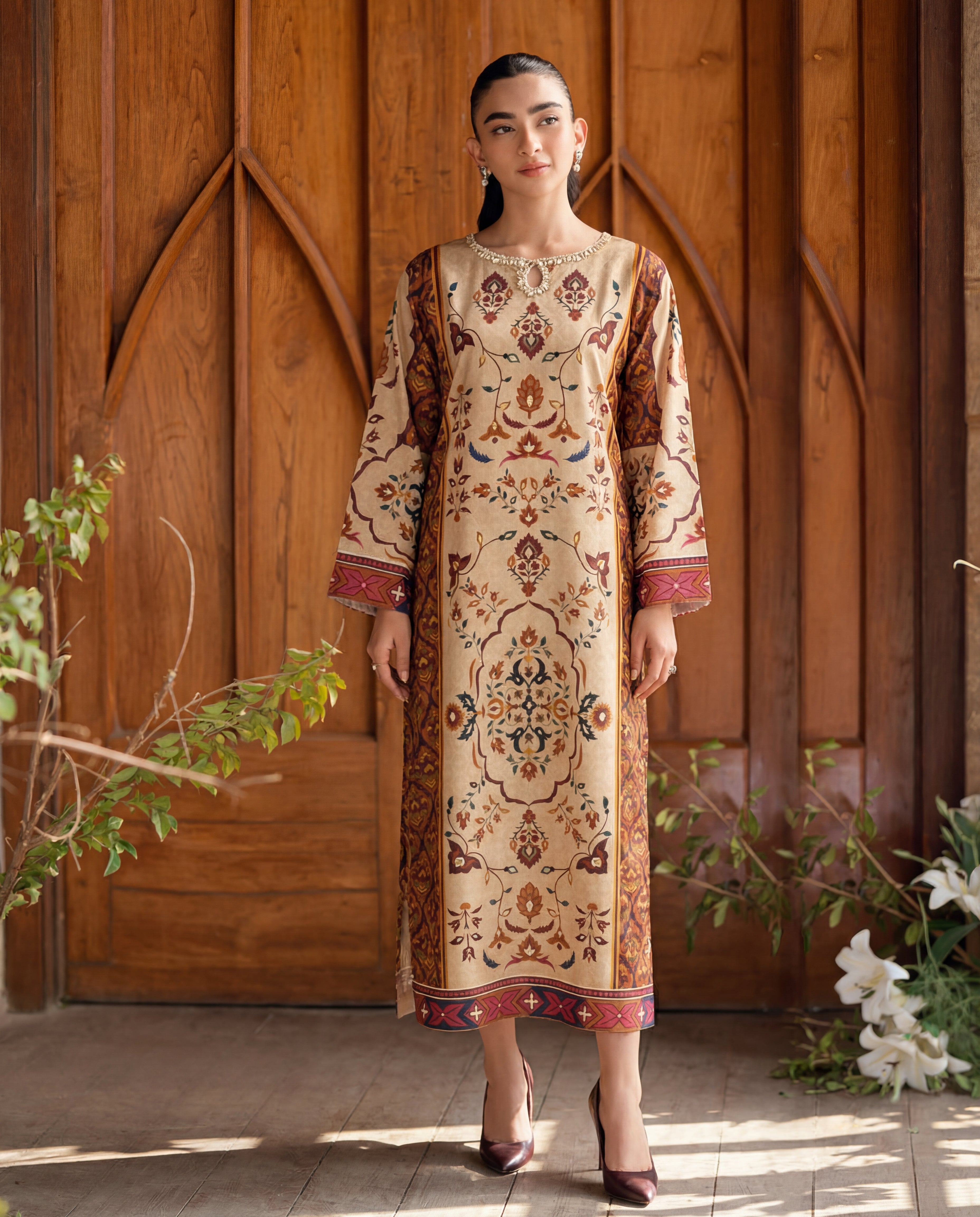 Zehlia Premium Fabric Pakistani Summer Dresses - Sahiba-clothing - 1