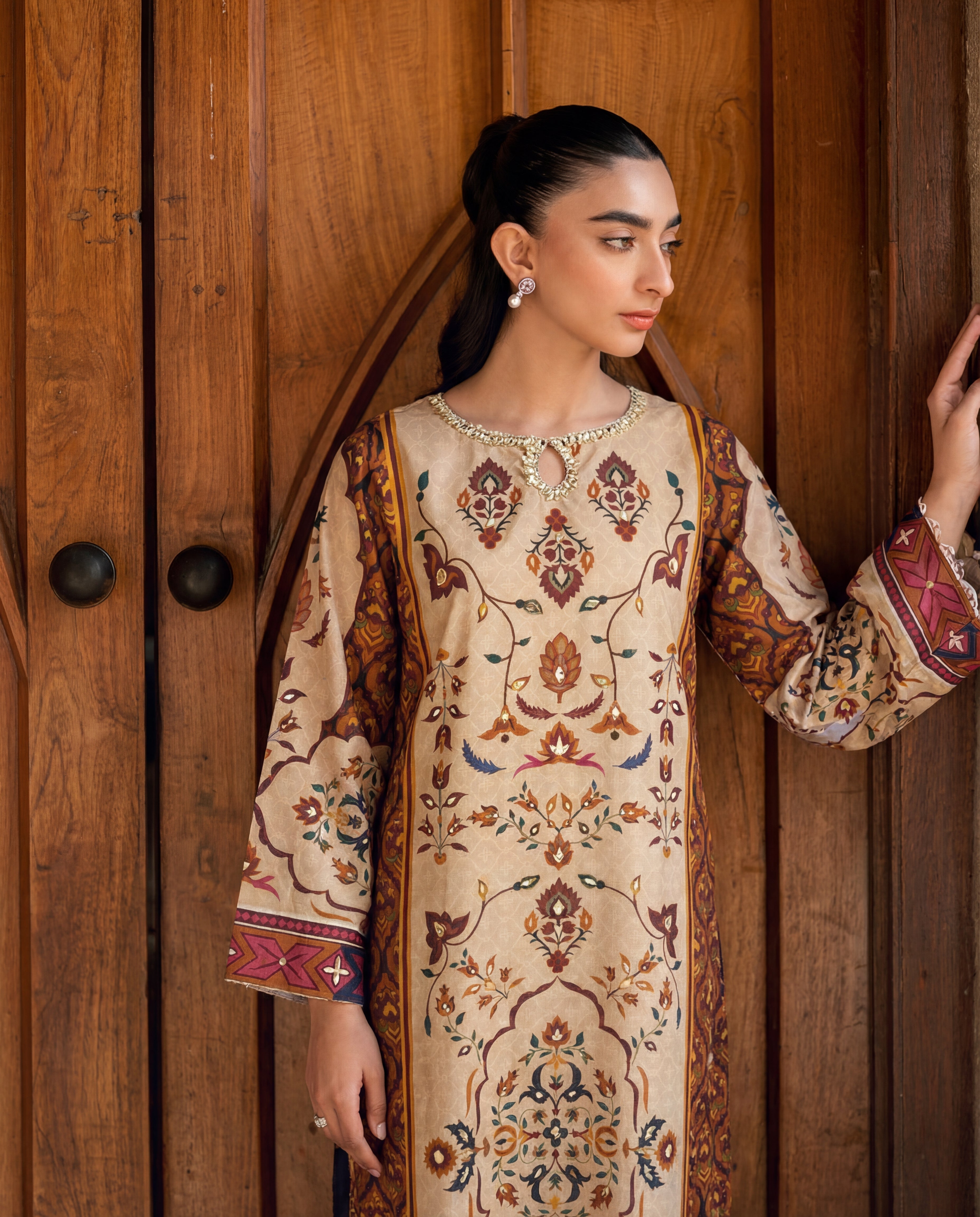 Zehlia Premium Fabric Pakistani Summer Dresses - Sahiba-clothing - 2