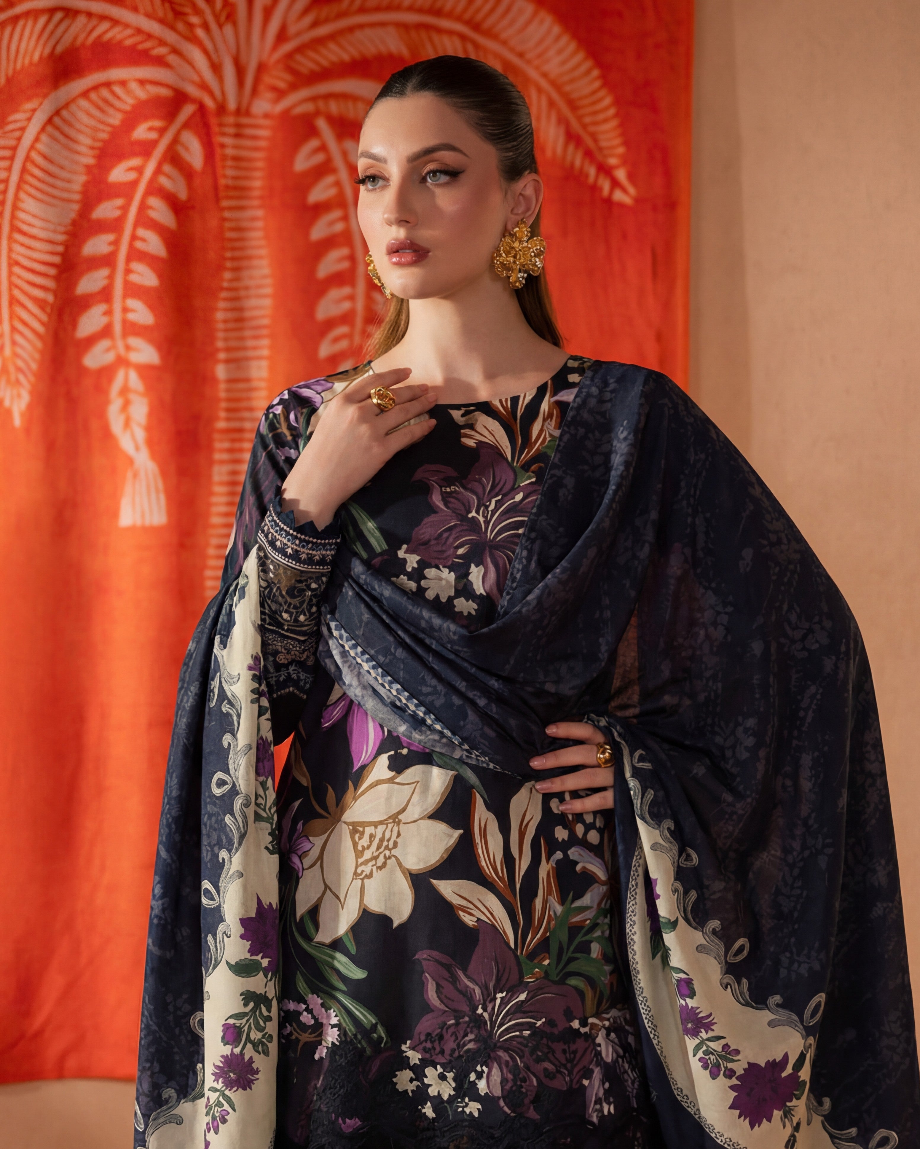 Kamilah Premium Fabric Pakistani Summer Dresses - Sahiba-clothing - 2