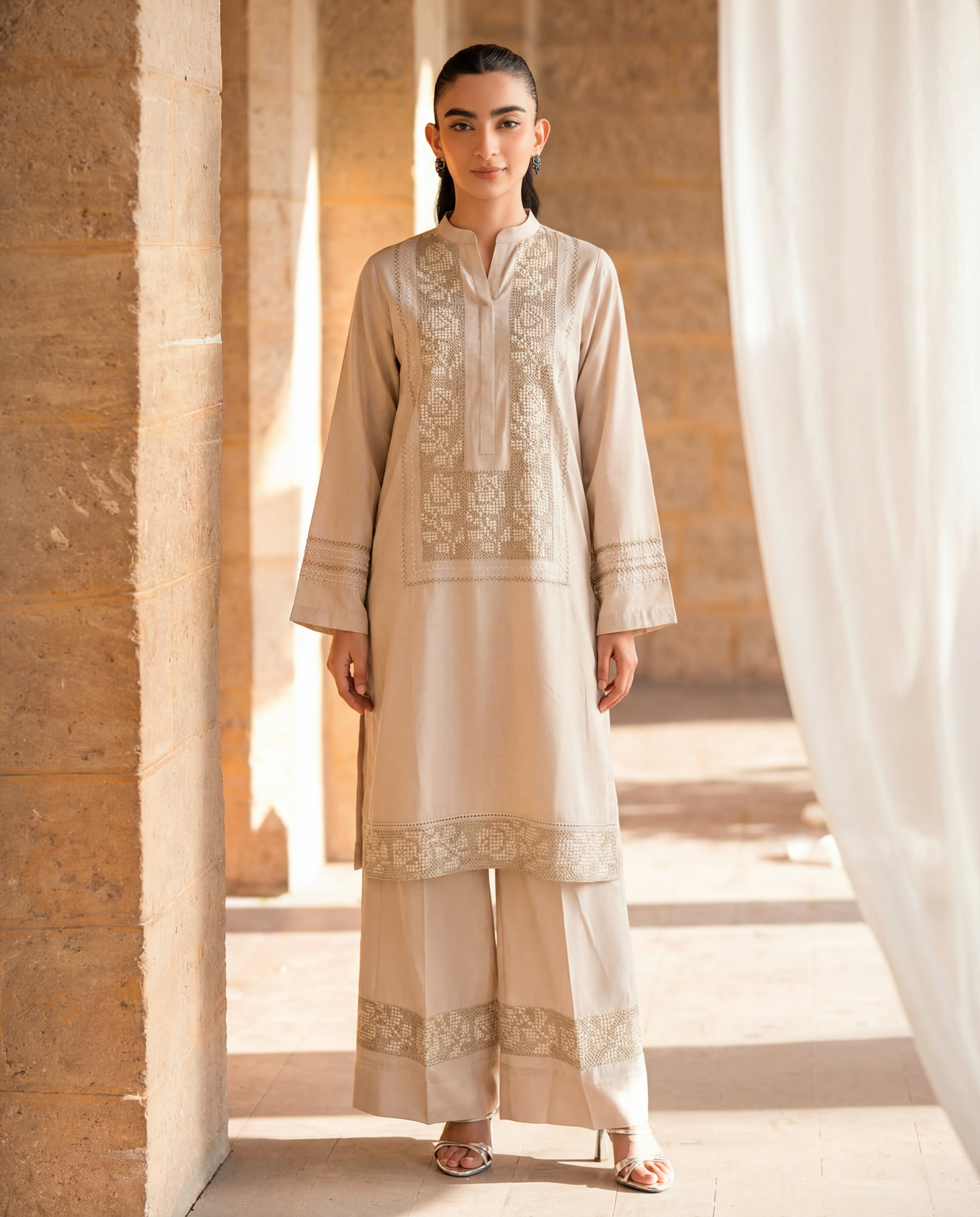 Rangrez Jawa Premium Fabric Pakistani Winter Dresses - Sahiba-clothing - 1