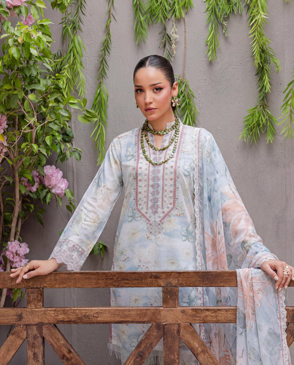 Pure Premium Fabric Pakistani Summer Dresses - Sahiba-clothing - 2
