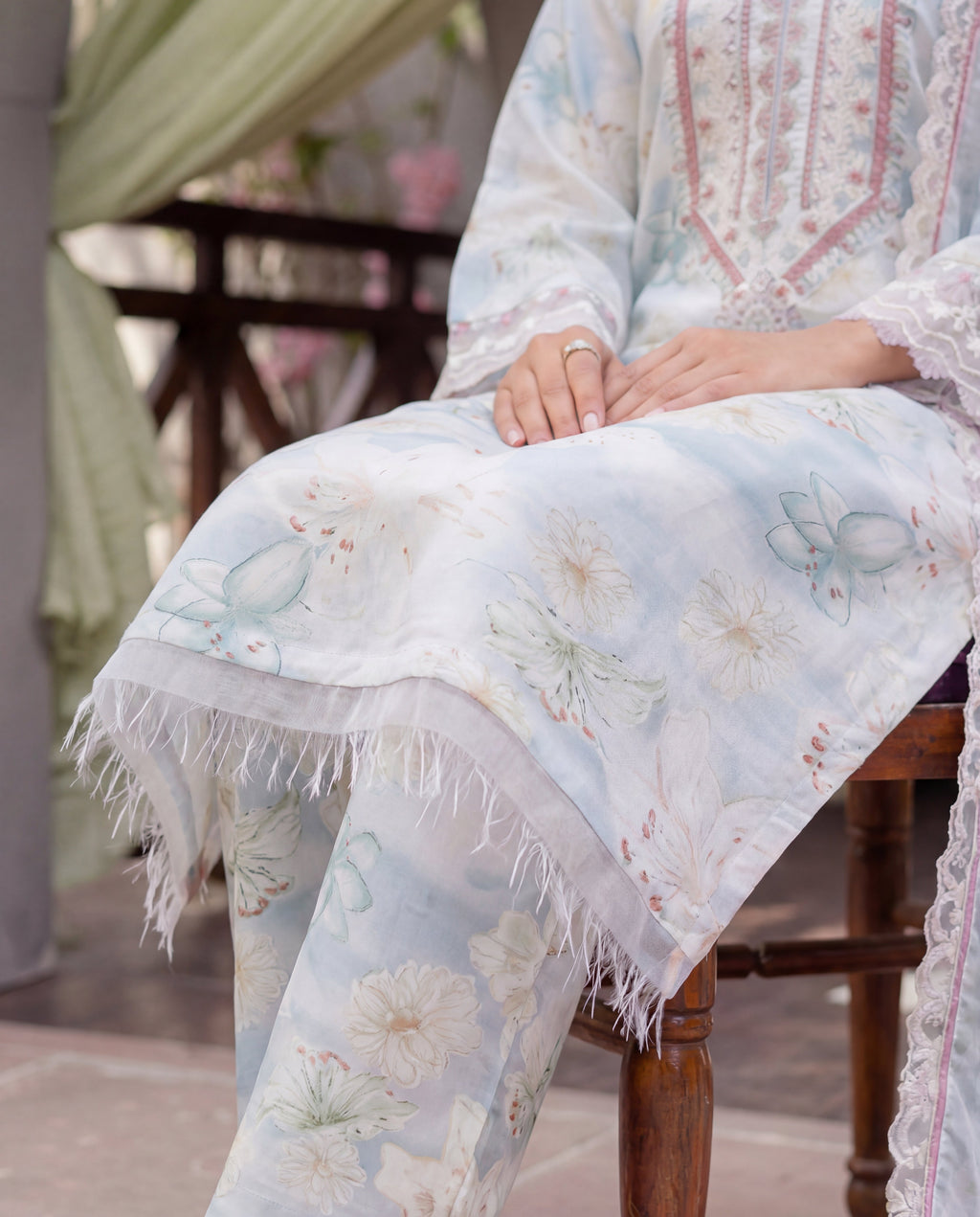 Pure Premium Fabric Pakistani Summer Dresses - Sahiba-clothing - 4