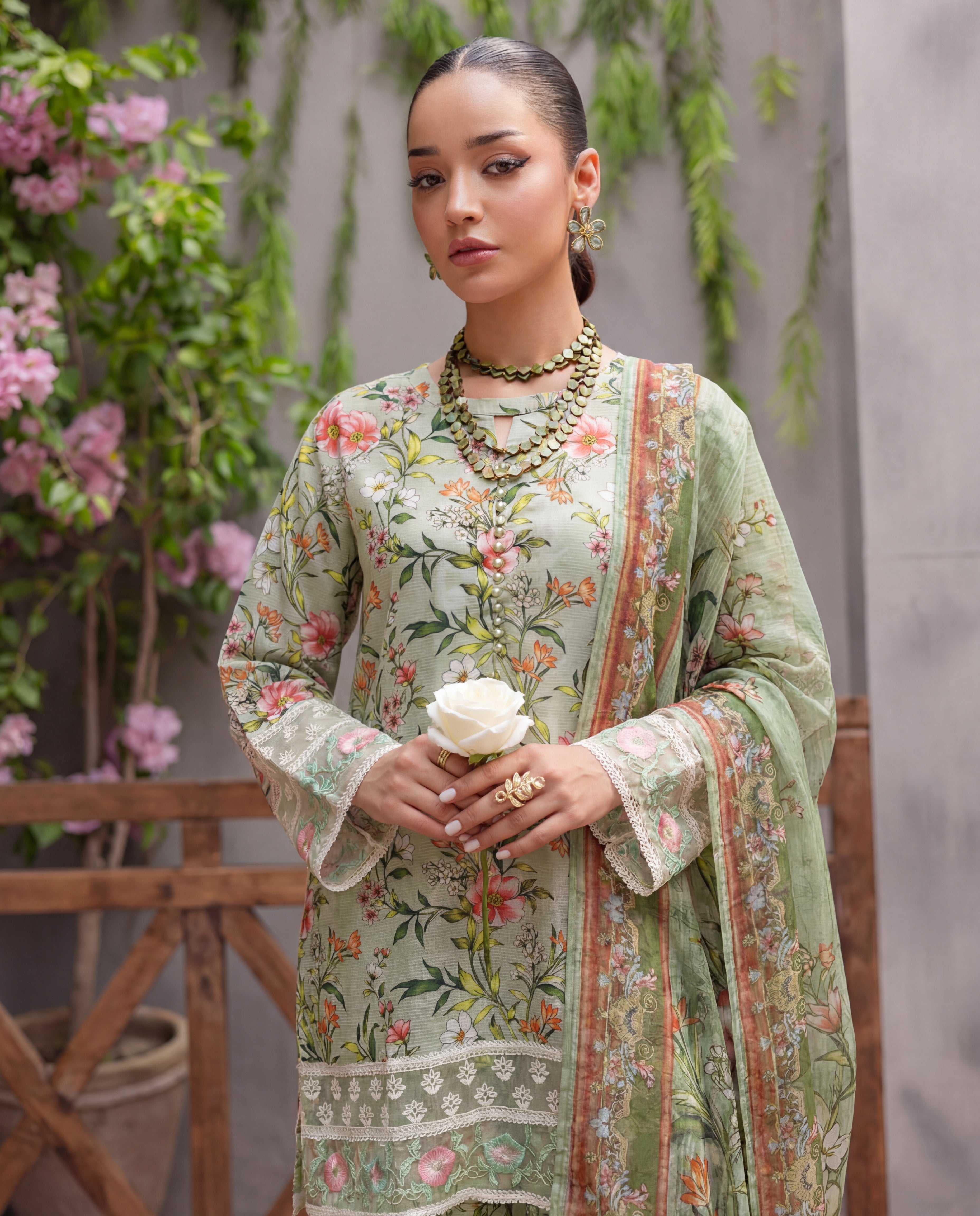 Habaab Premium Fabric Pakistani Summer Dresses - Sahiba-clothing - 6